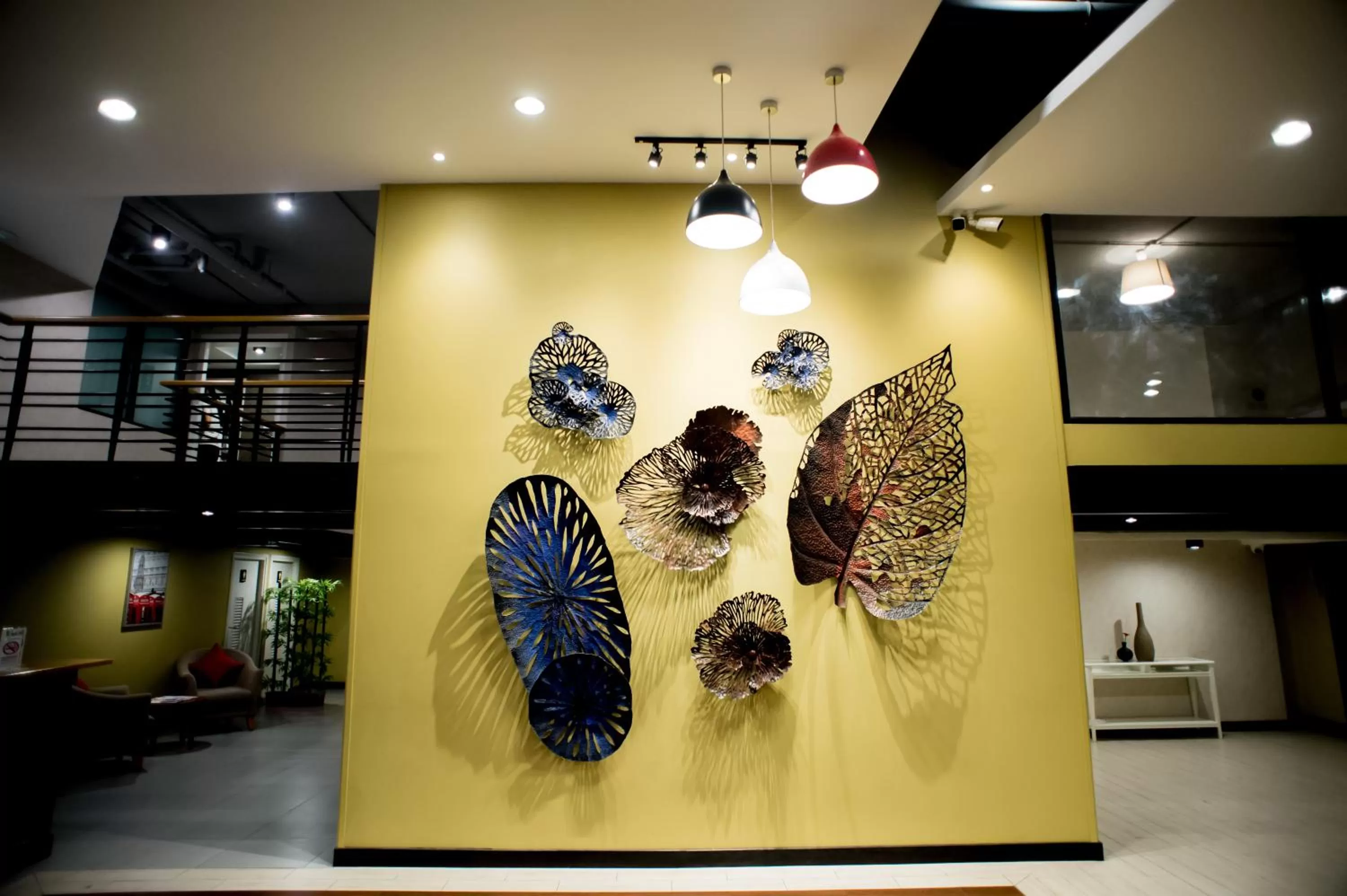 Decorative detail in C U Inn Bangkok