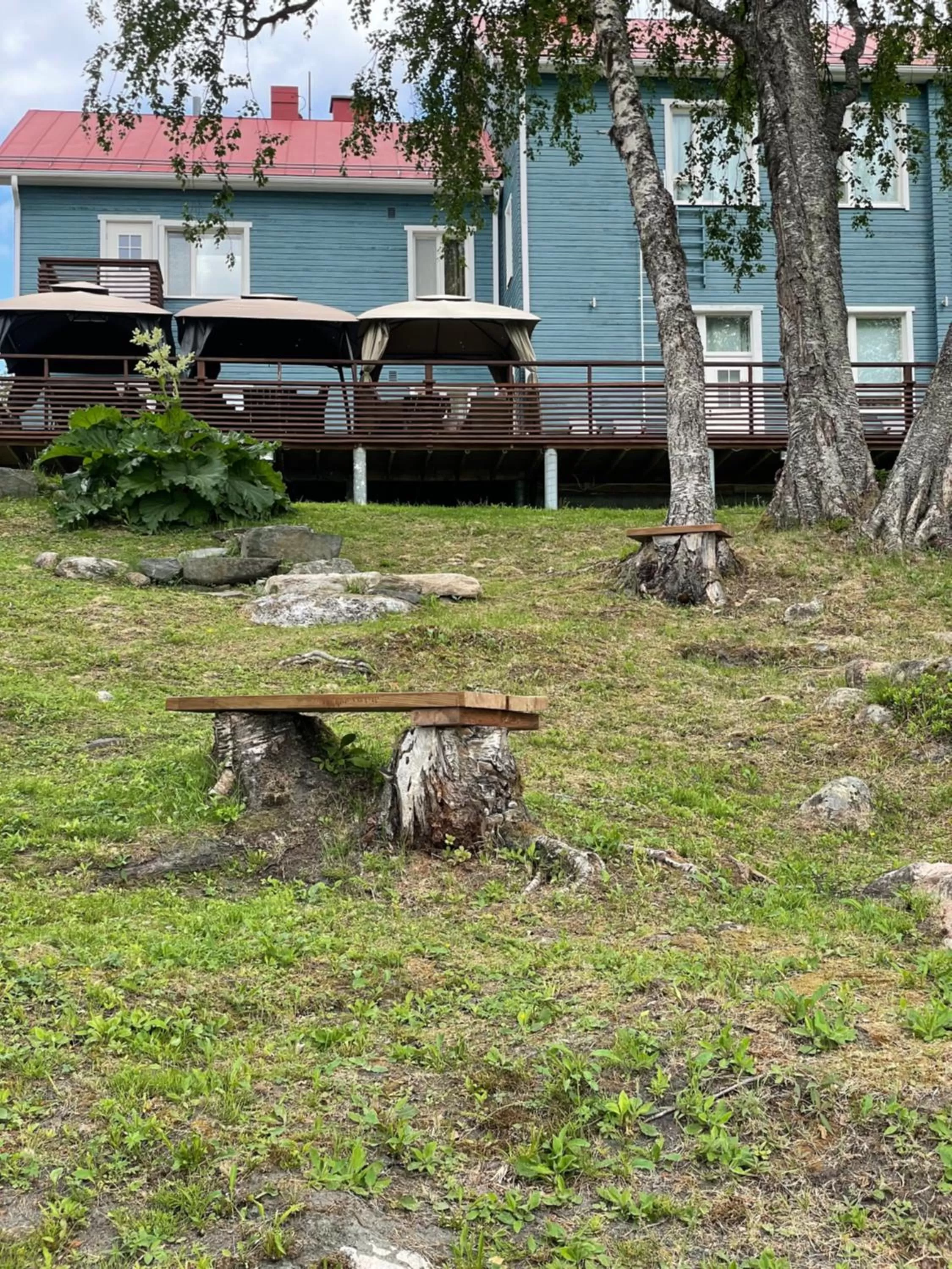 Garden in Lapin Satu