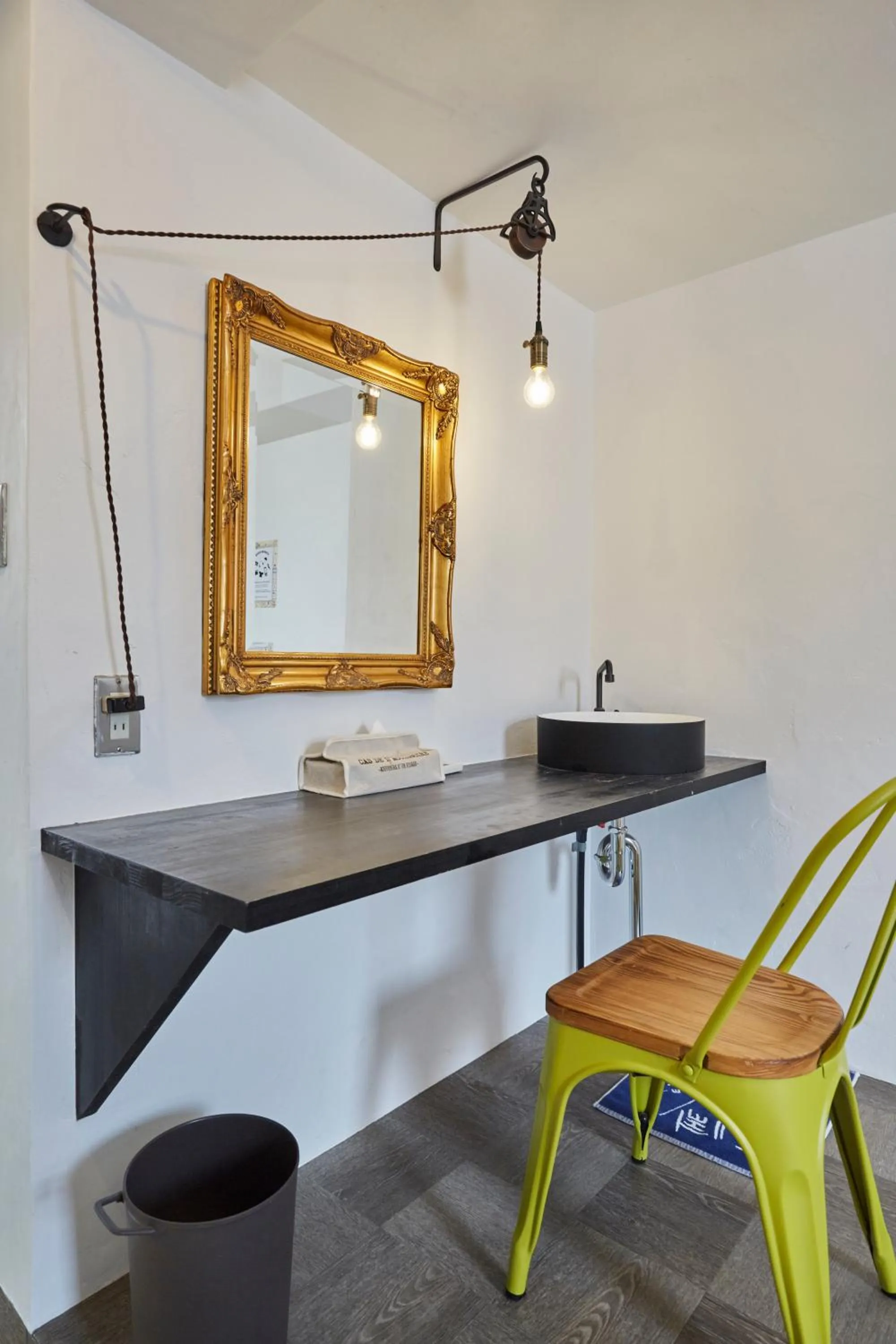 Decorative detail in Hostel Cuore Kurashiki