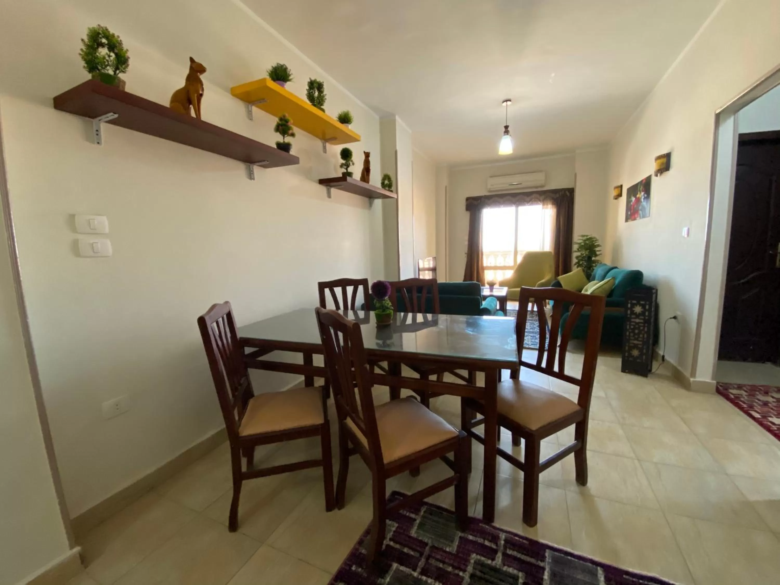 Dining Area in Charbel apartments
