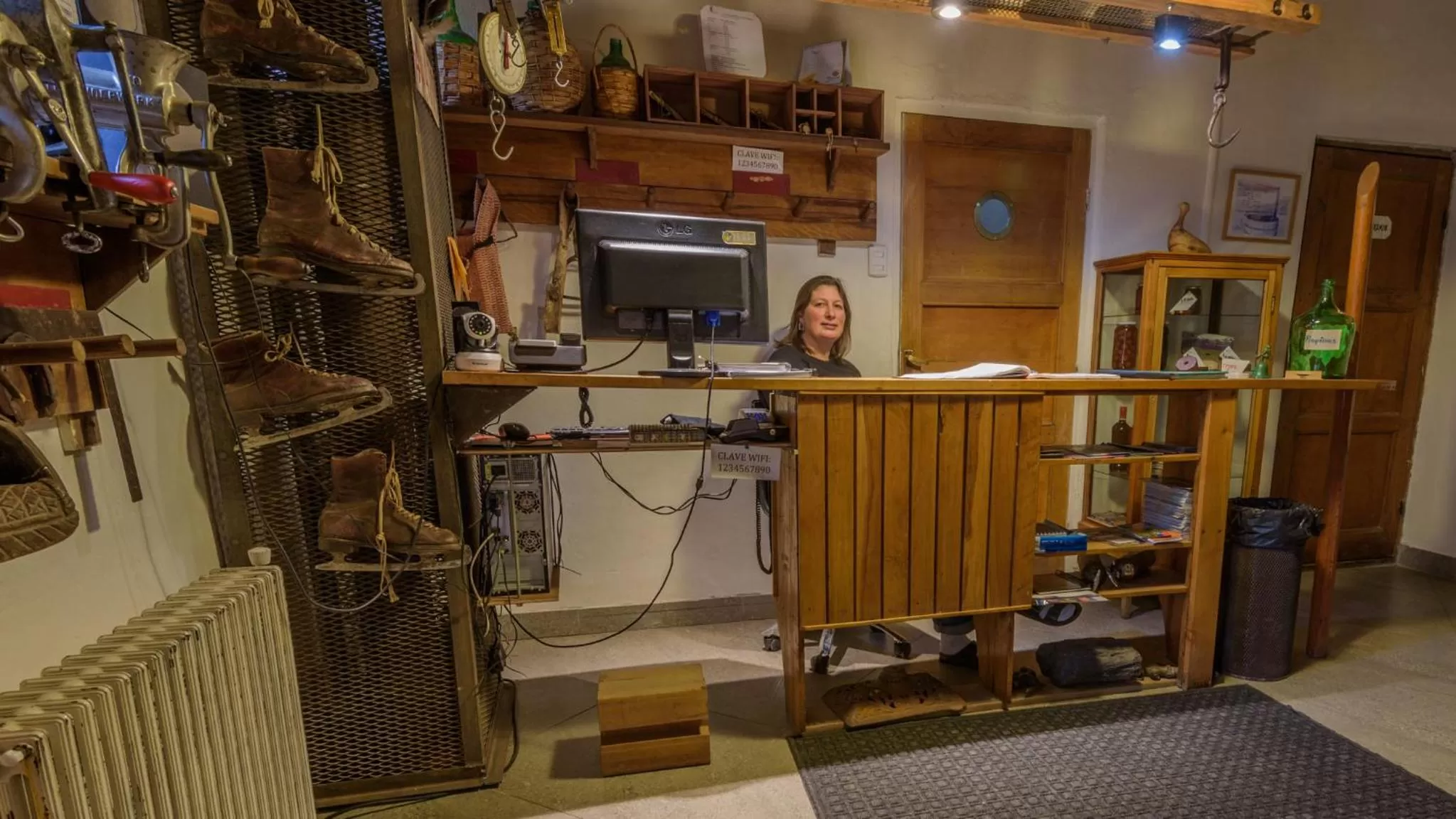 Lobby or reception in Hostería de la Patagonia