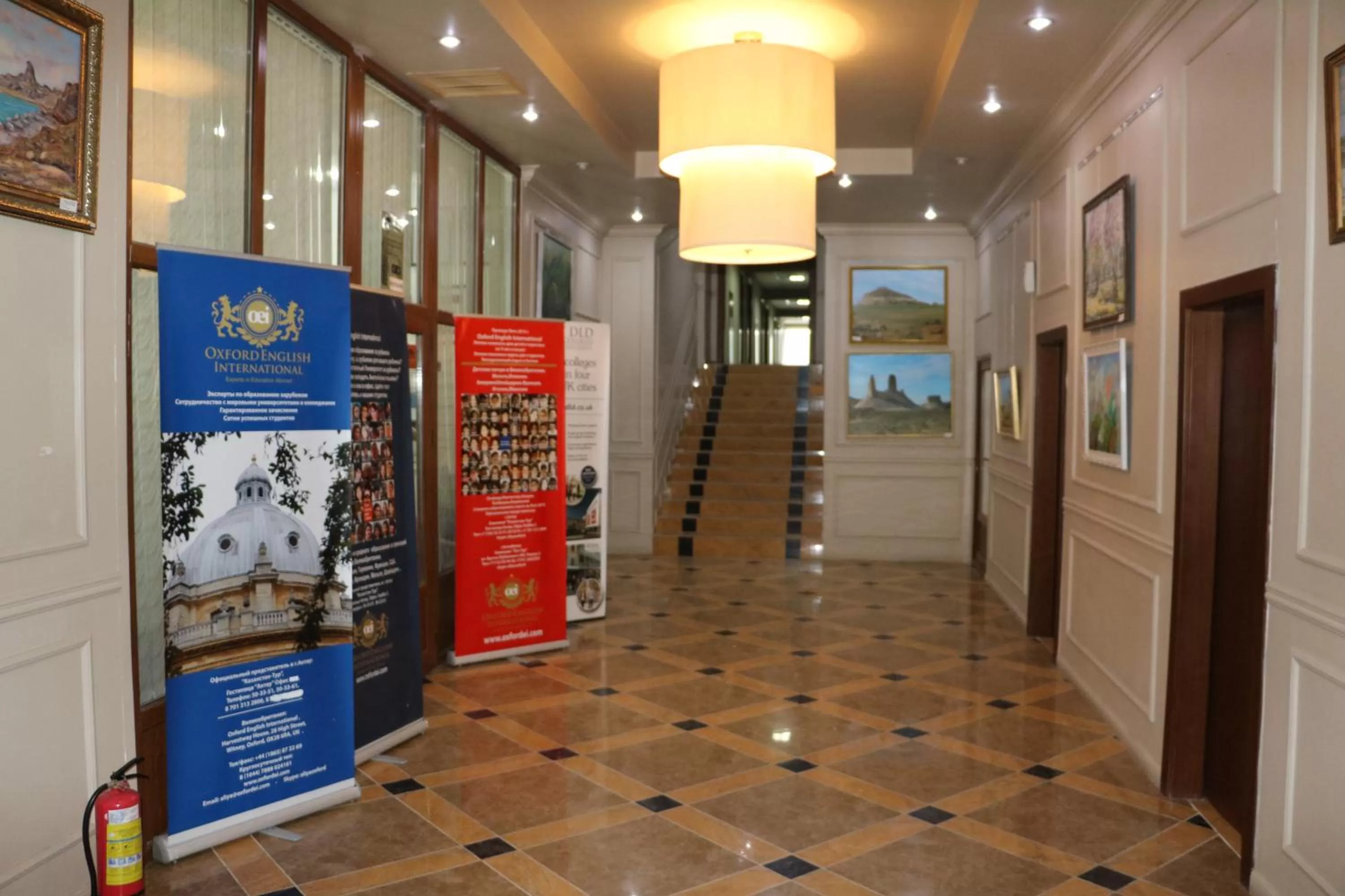 Restaurant/places to eat, Lobby/Reception in Aktau Hotel