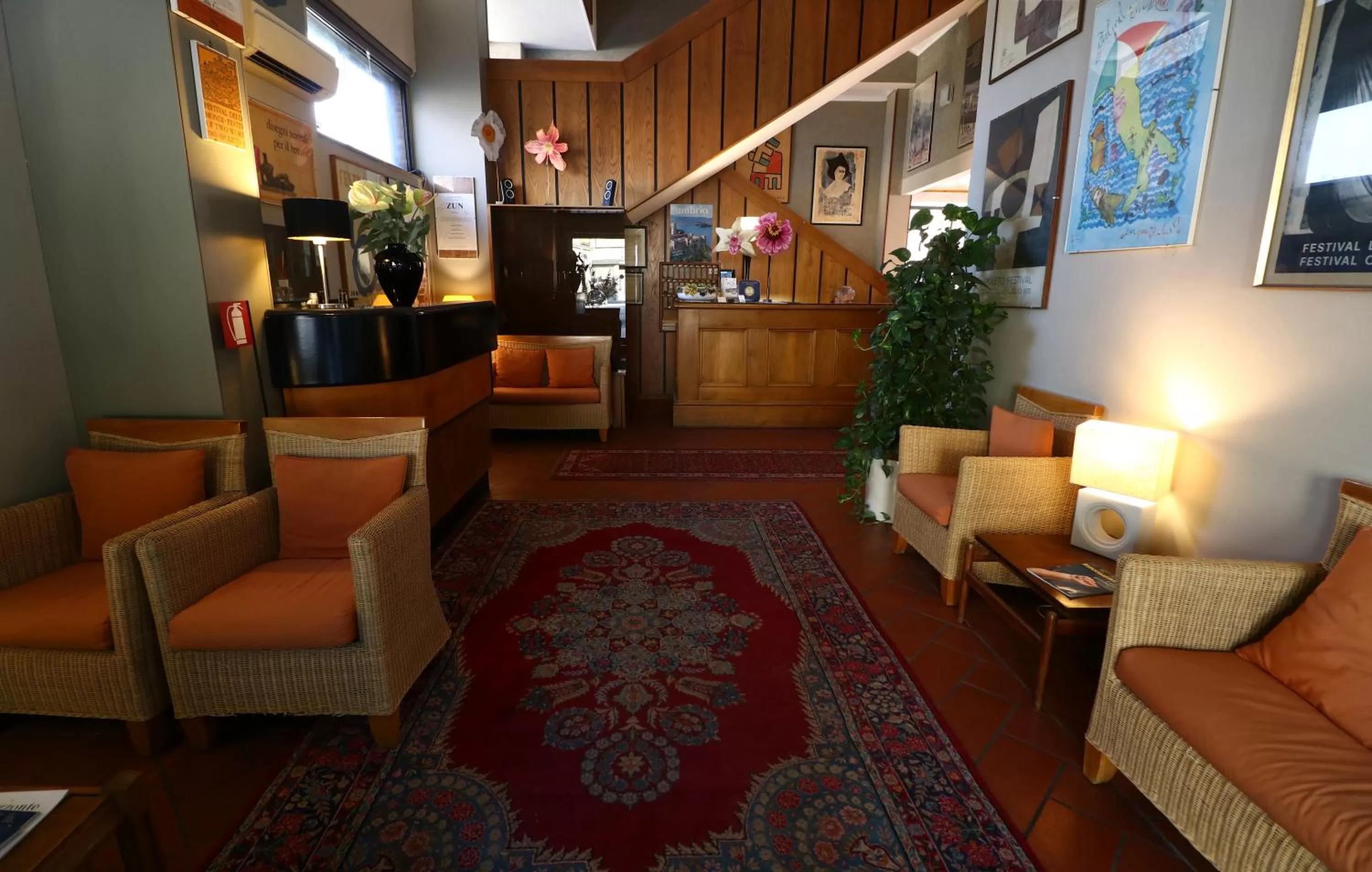 Lobby or reception in Hotel Clarici