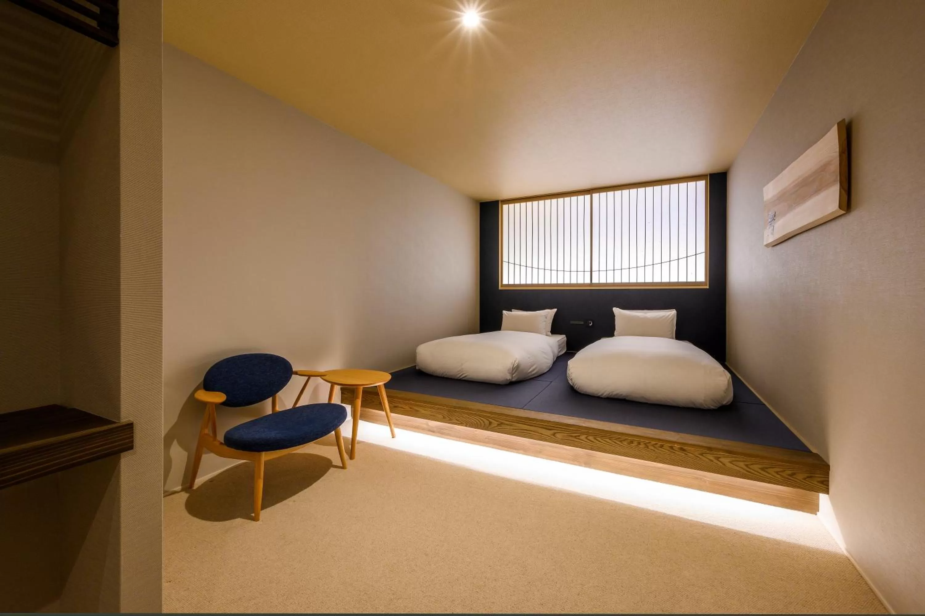Photo of the whole room, Bed in HOTEL WOOD TAKAYAMA
