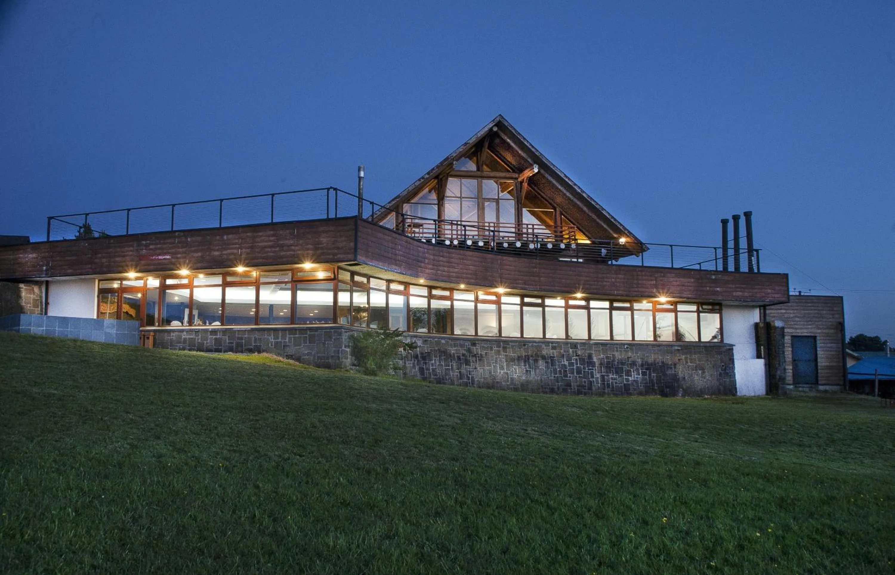 Facade/entrance in Panamericana Hotel Ancud