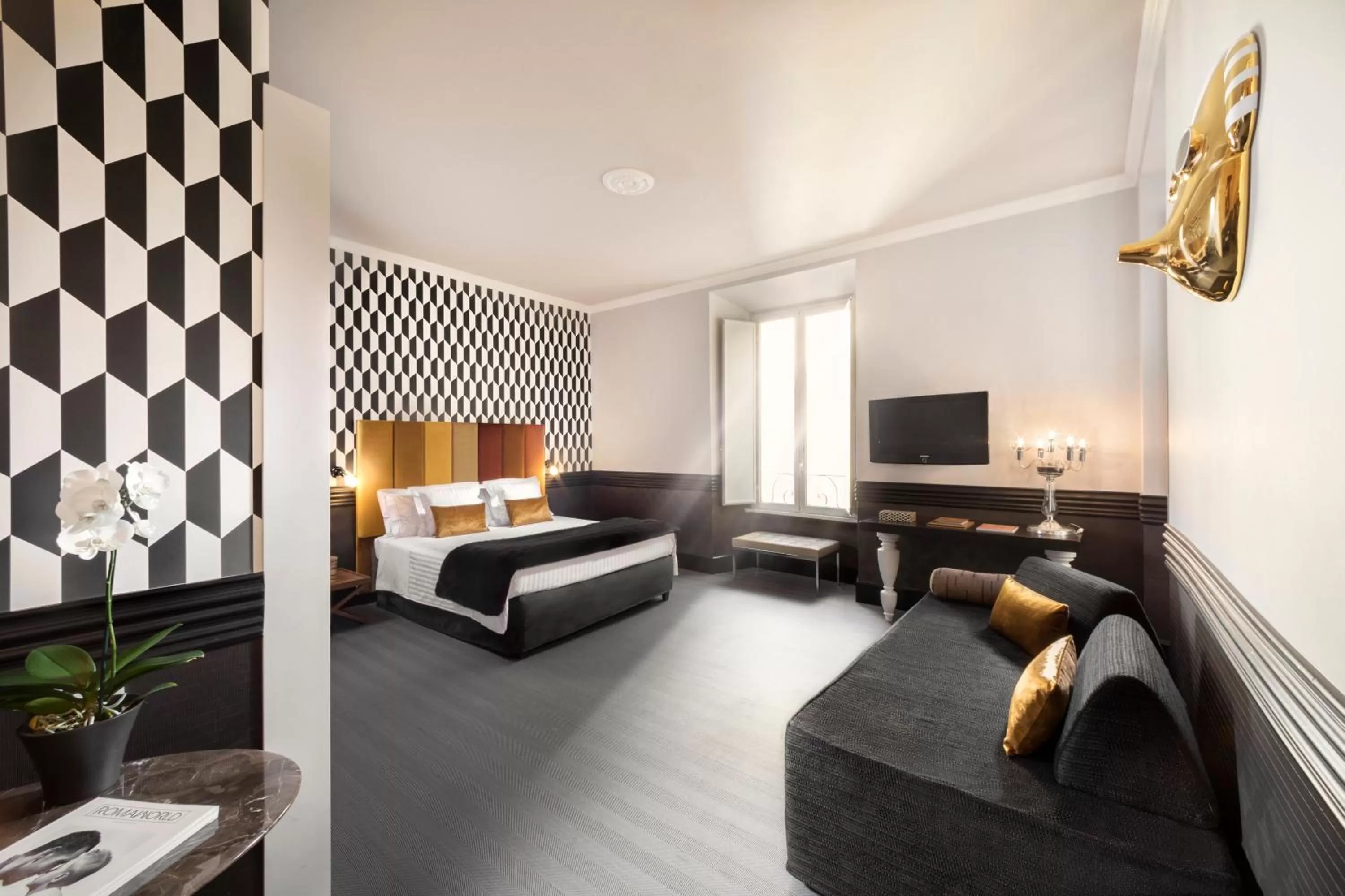 Bedroom, Bed in Hotel Palazzo Manfredi – Small Luxury Hotels of the World