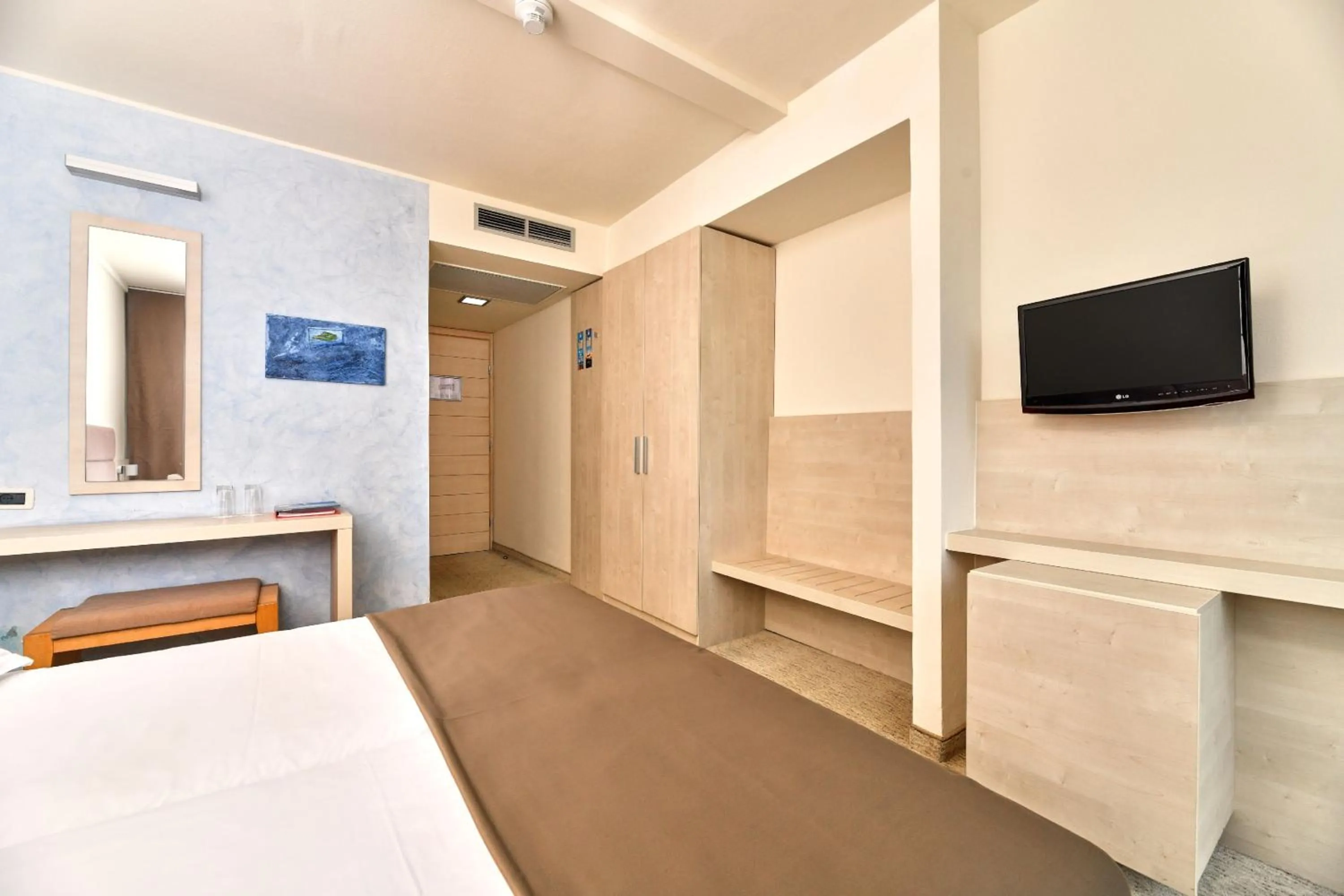 Bedroom, Bed in Hotel Mediteran Plava Laguna