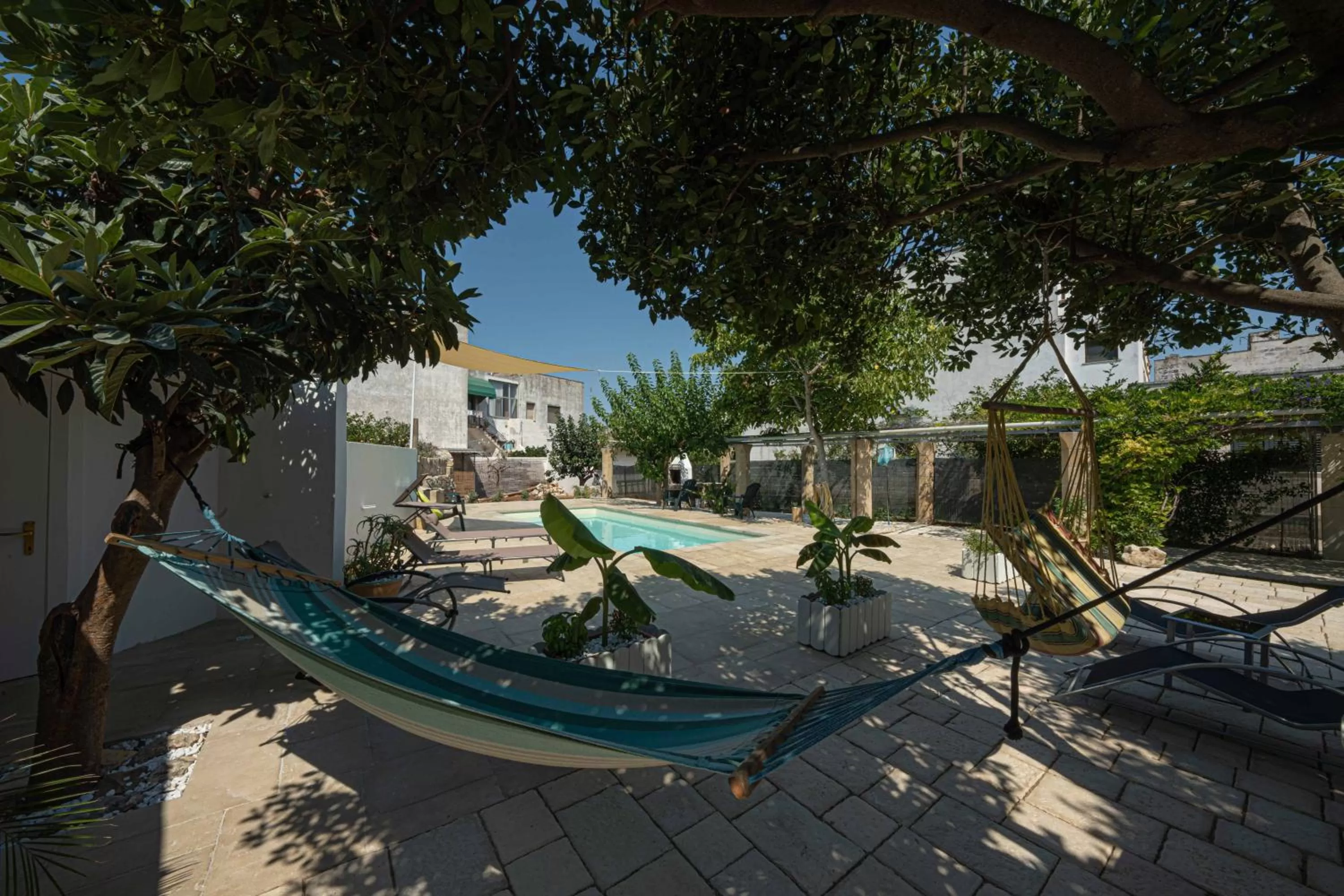 Garden in B&B Palazzo la Traja