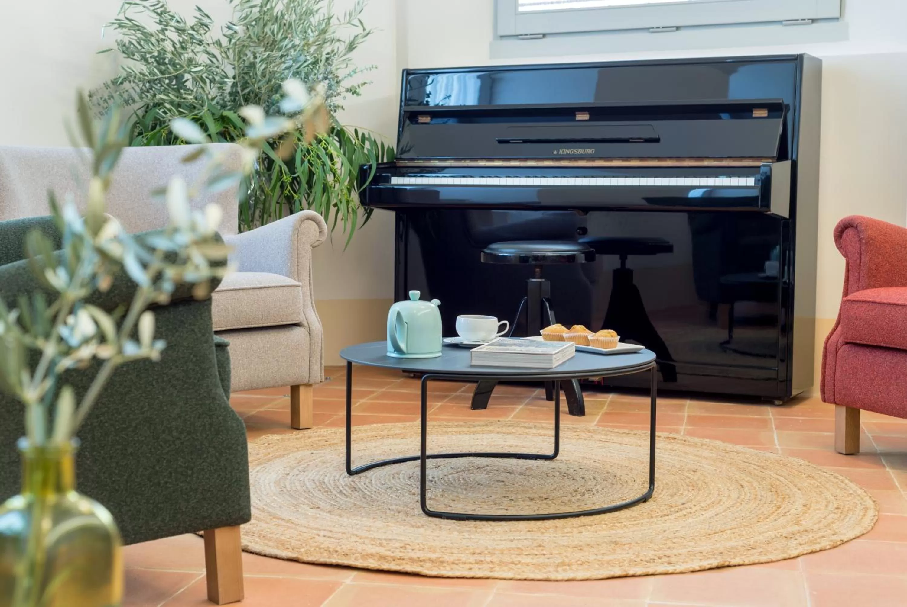 Living room in Can Mascort Eco Hotel