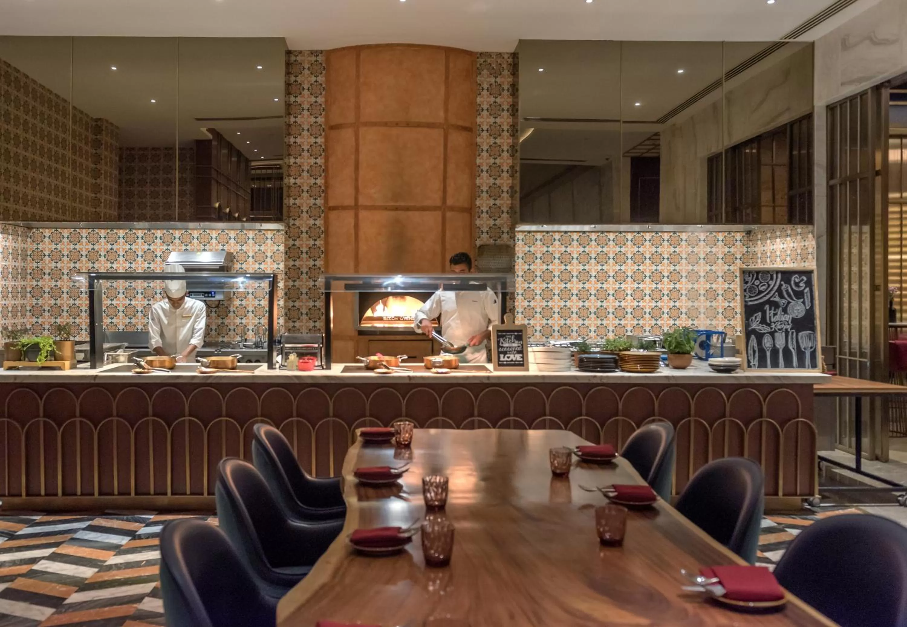 Restaurant/places to eat in Radisson Blu Hotel & Spa, Nashik