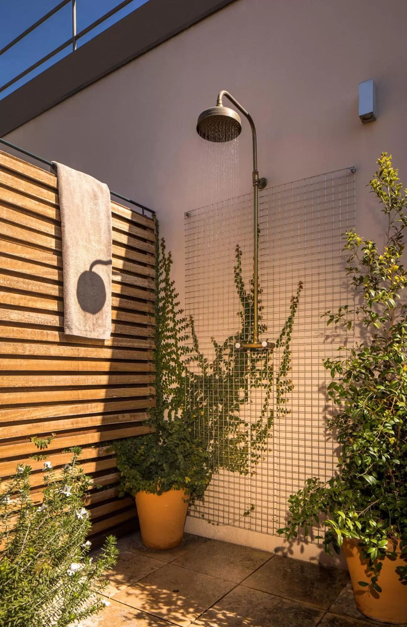Shower in Hotel Casa Sagnier