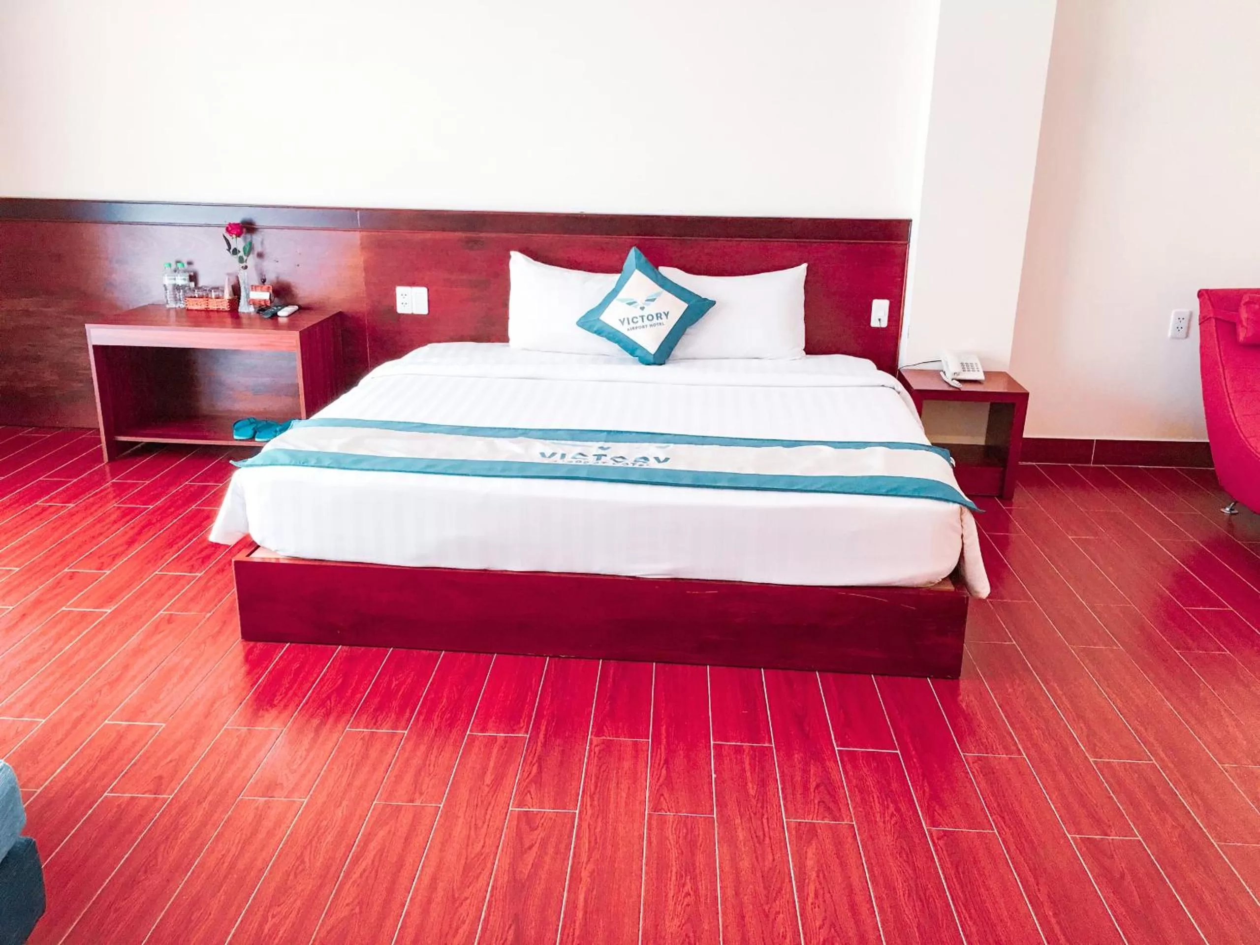 Bed in Victory Airport Hotel