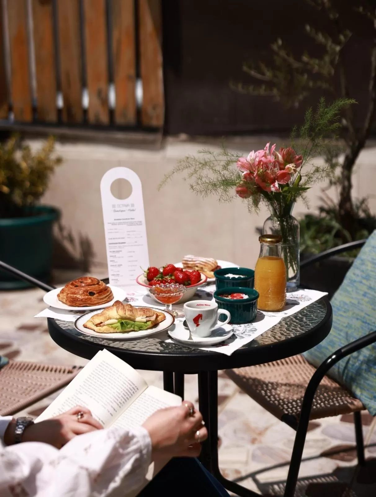 Balcony/Terrace in Octava Boutique Hotel