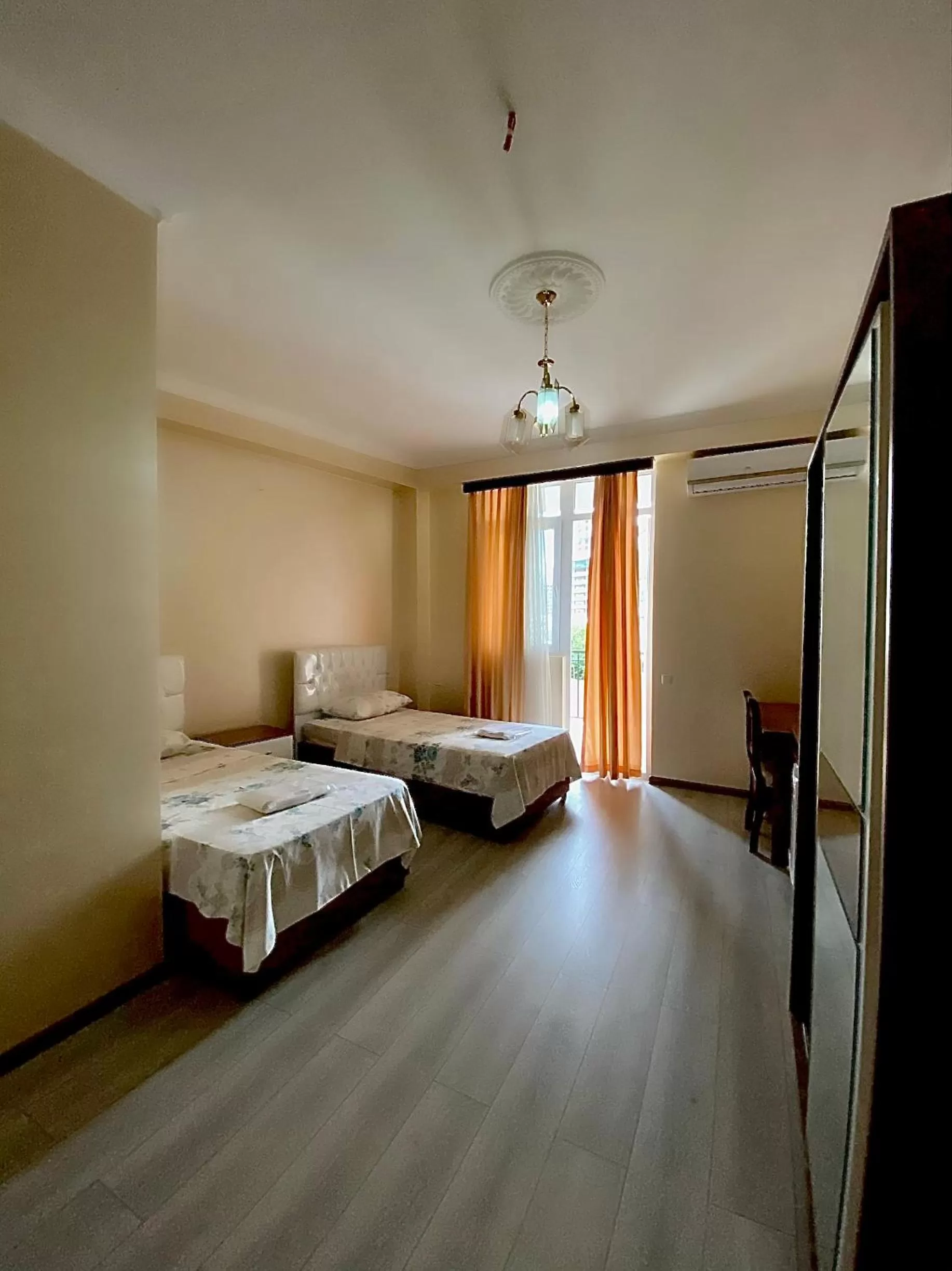 View (from property/room), Bed in Hotel Eurasia