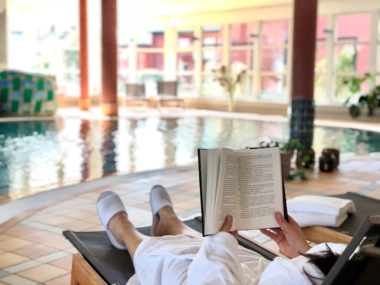 Swimming pool in Runö Möten & Events