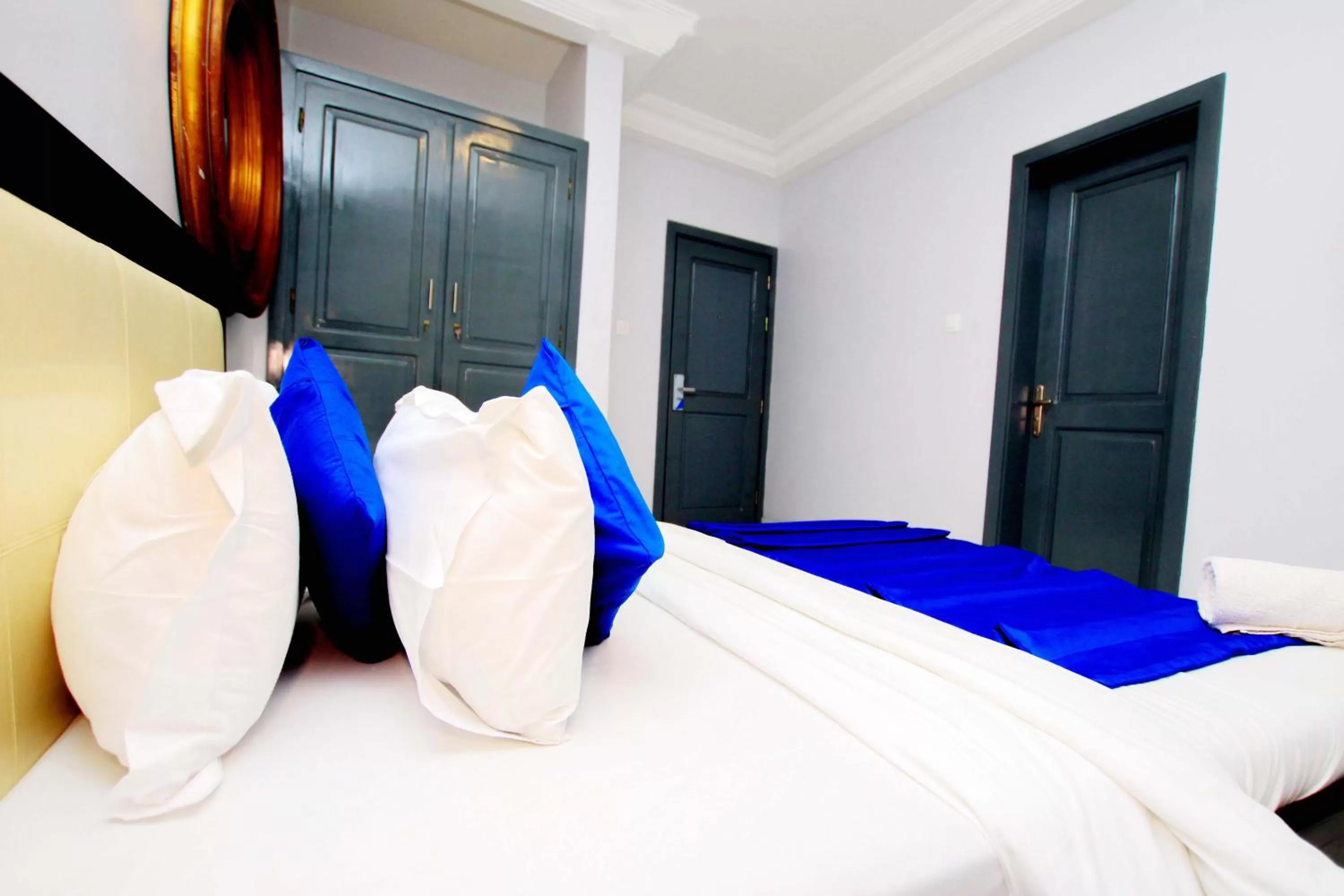 Bed in Hotel Galilée