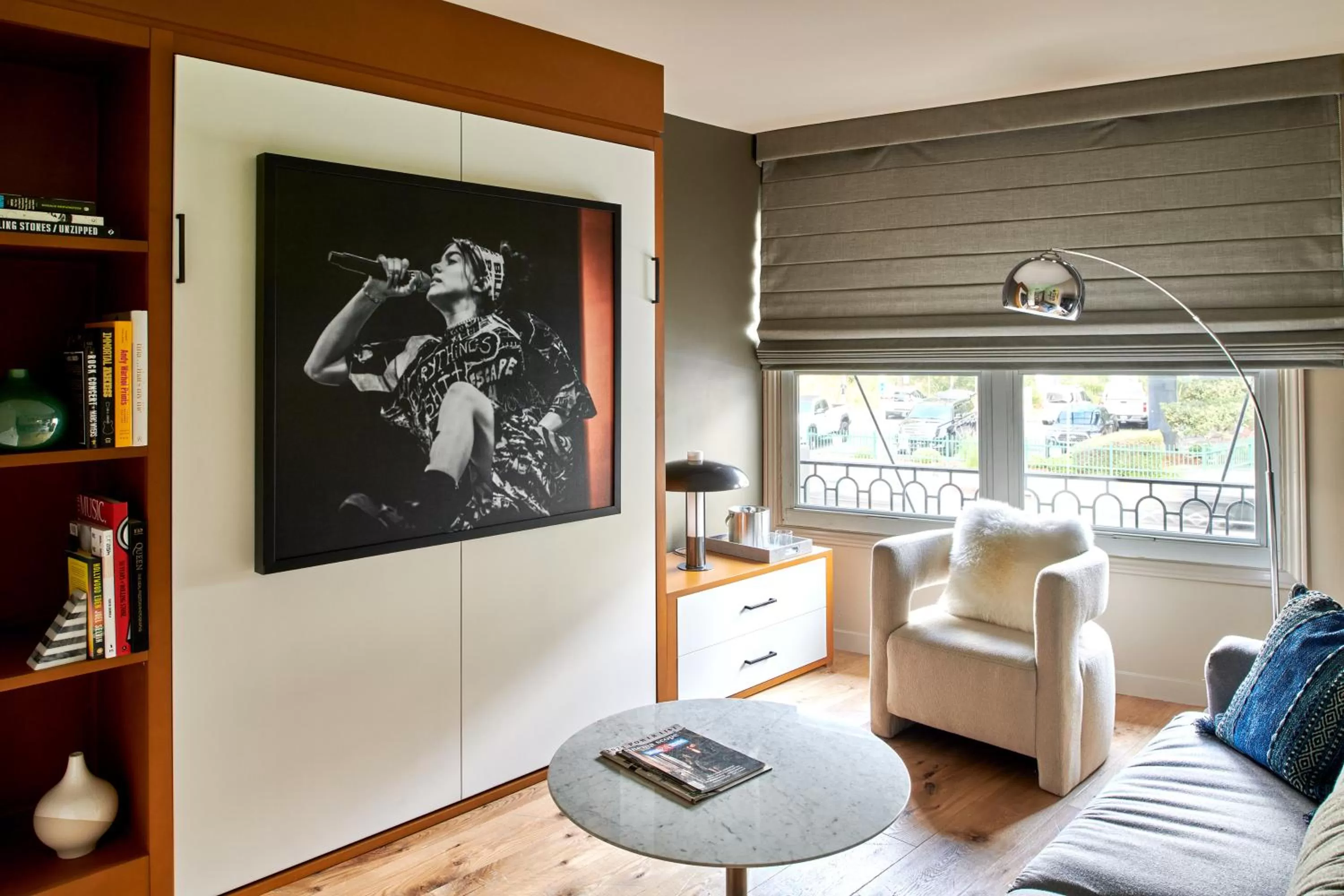 Living room in Hotel Ziggy On Sunset