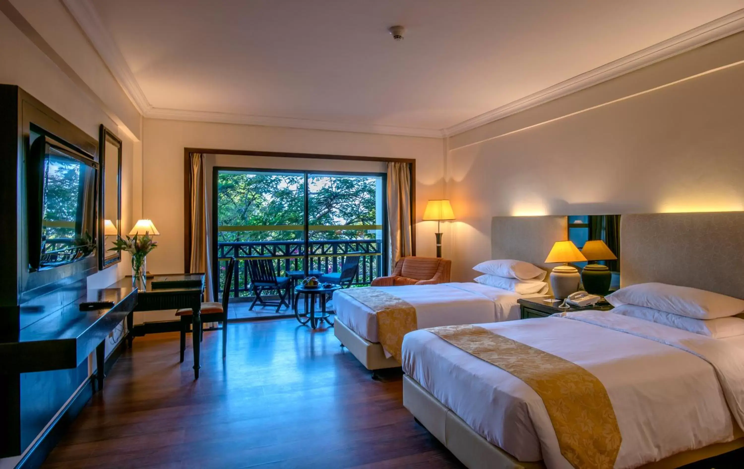 Ocean Panorama Deluxe Double or Twin Room in Nexus Resort & Spa Karambunai Ocean Panorama Deluxe Double or Twin Room in Nexus Resort & Spa Karambunai