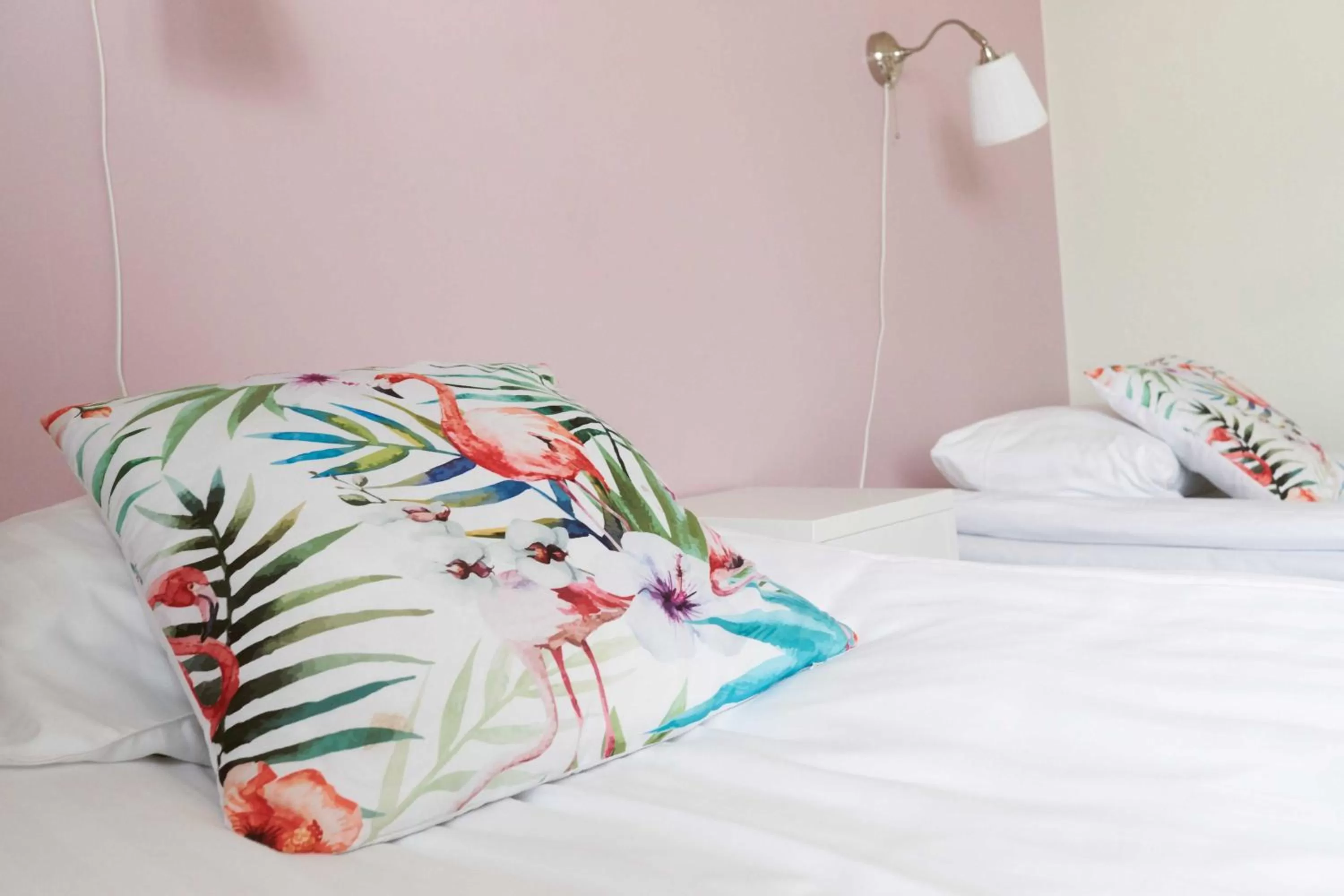 Bed in Pensionat Augustin