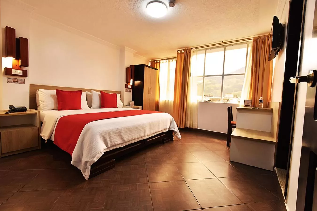 Bed in Hotel Plaza Victoria