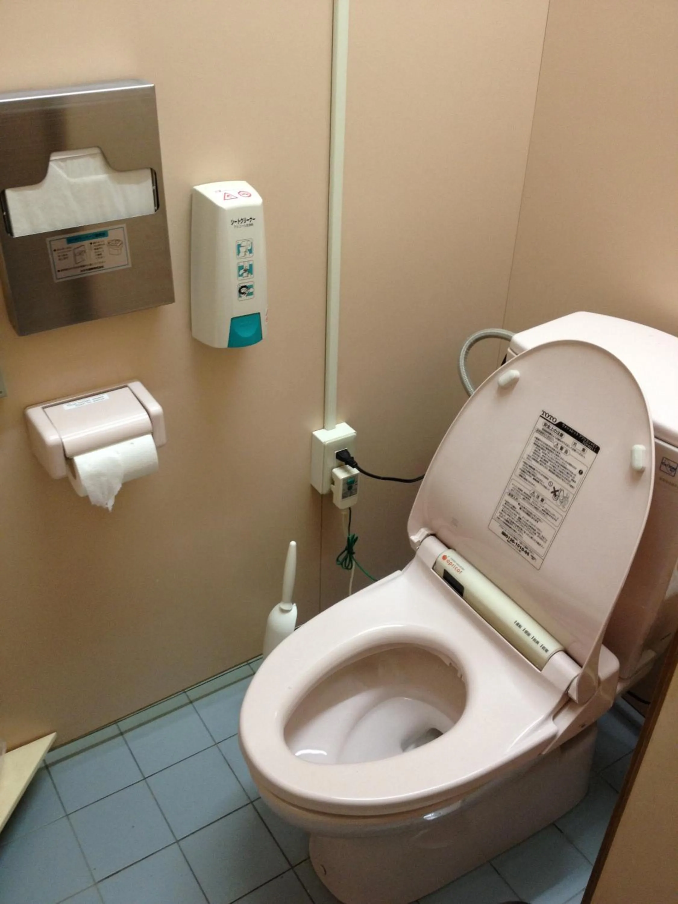 Toilet in Minshuku Iwatakan