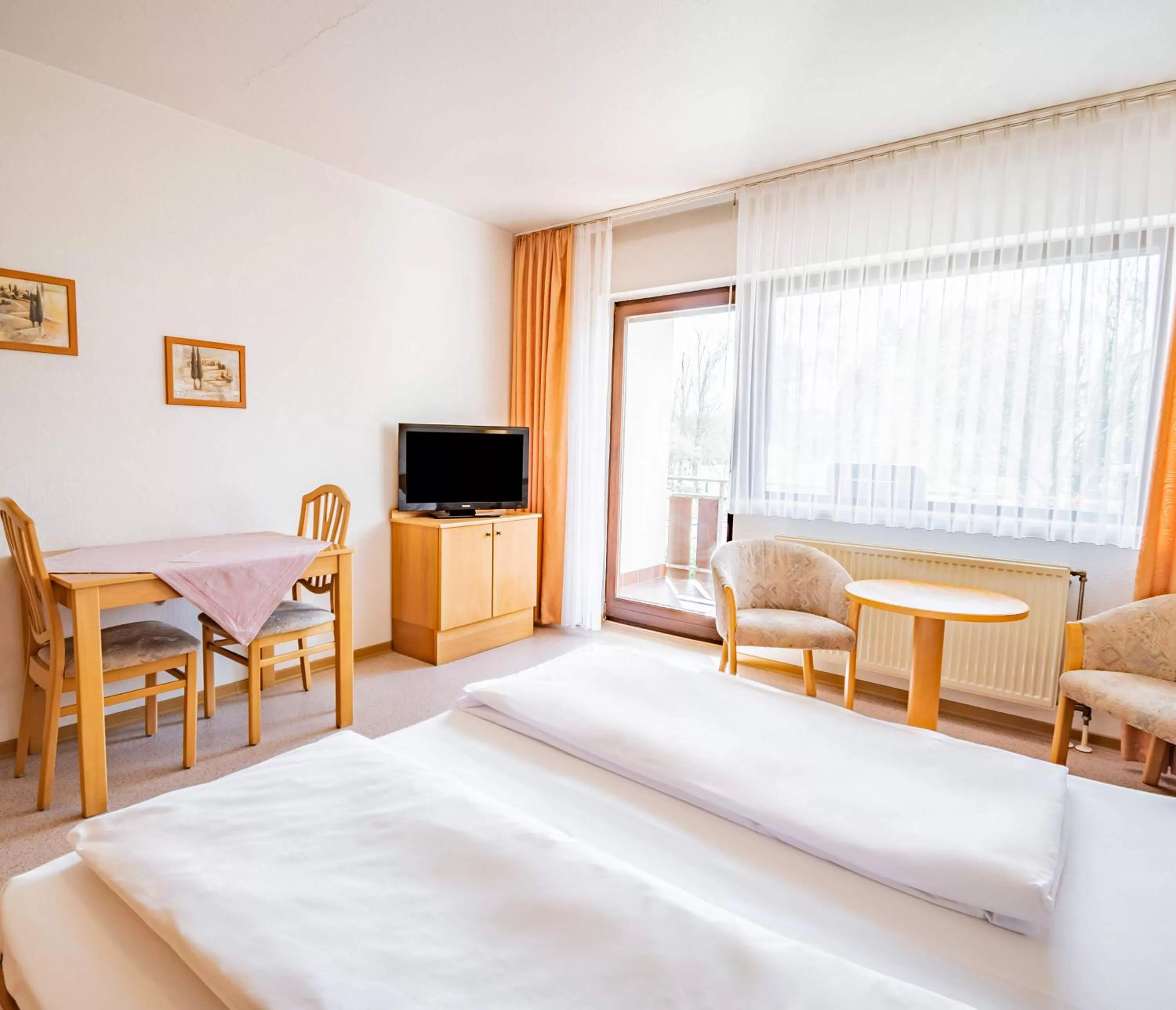 Bedroom, Bed in Aparthotel Panorama