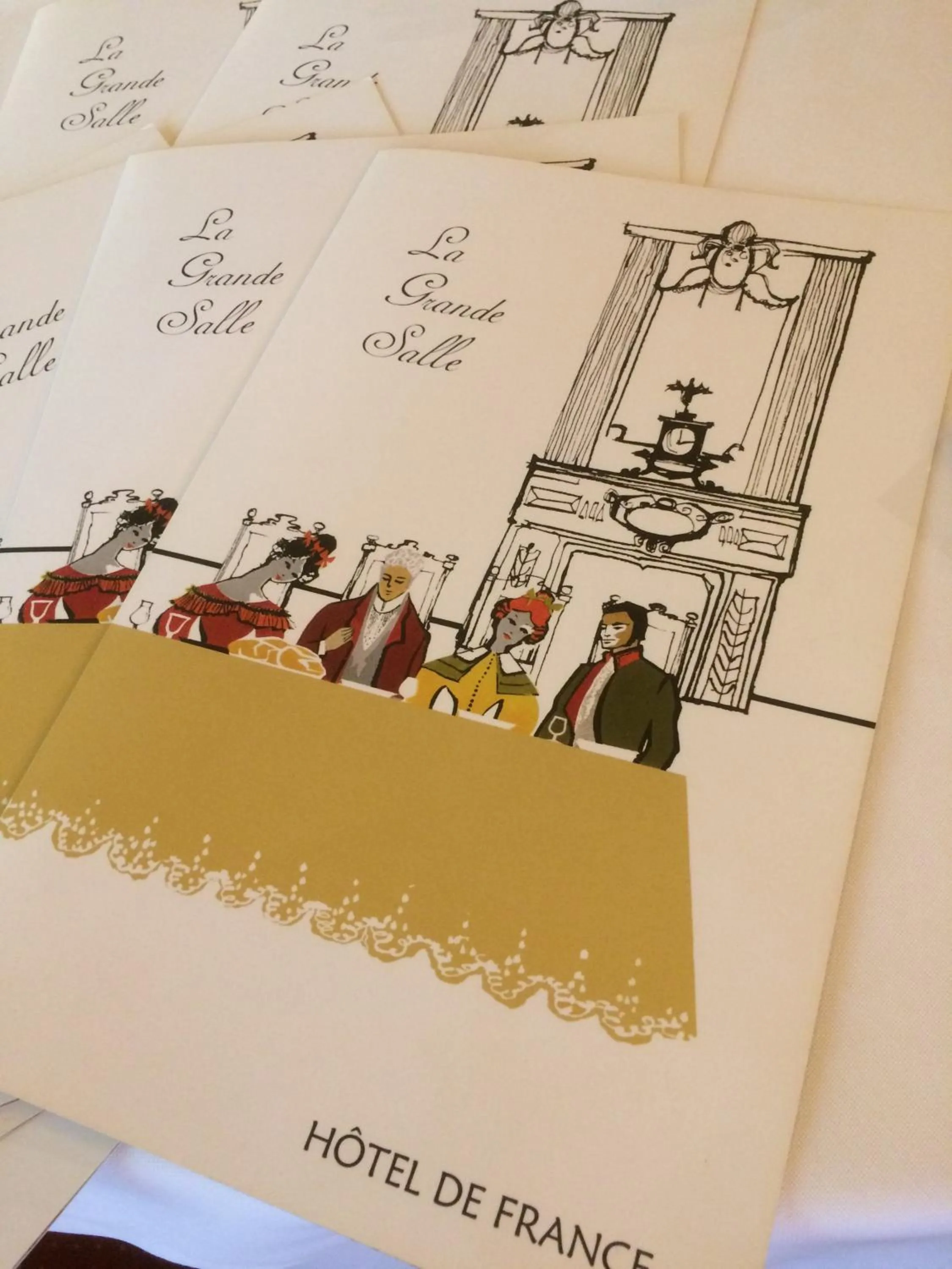 Food and drinks in Hôtel de France