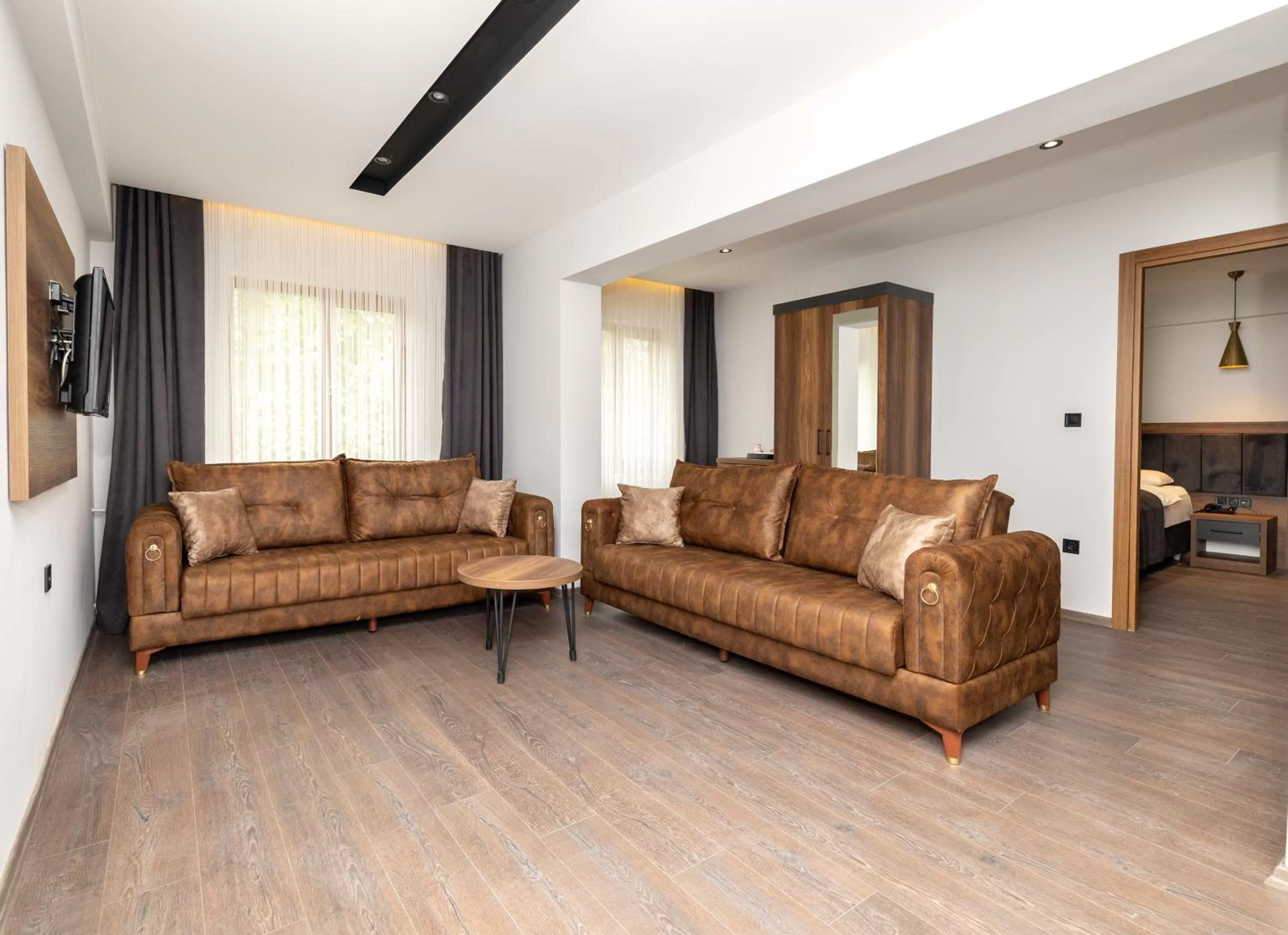 Living room in Türkler Suite Hotel