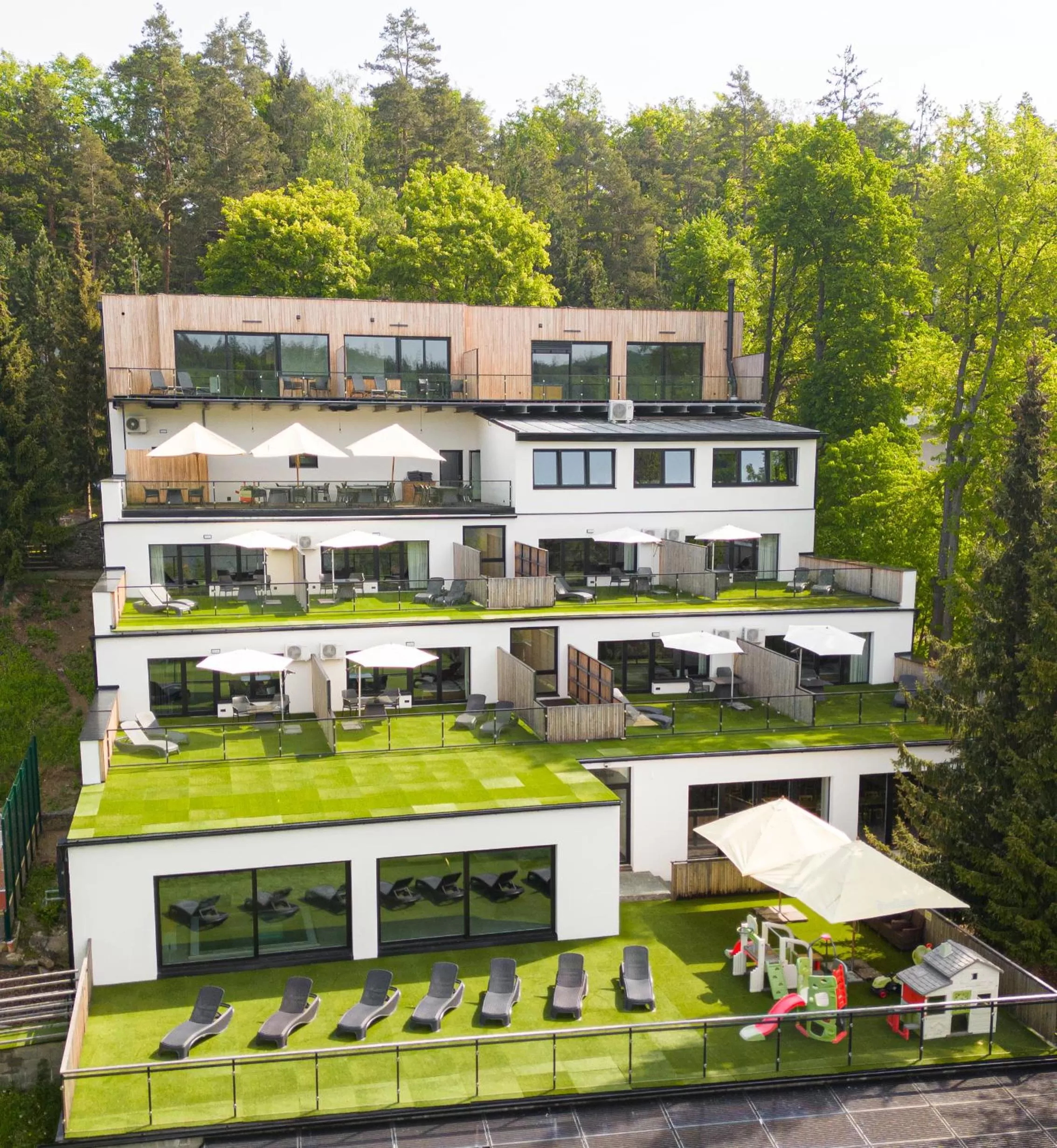 Property building in Hotel Kras