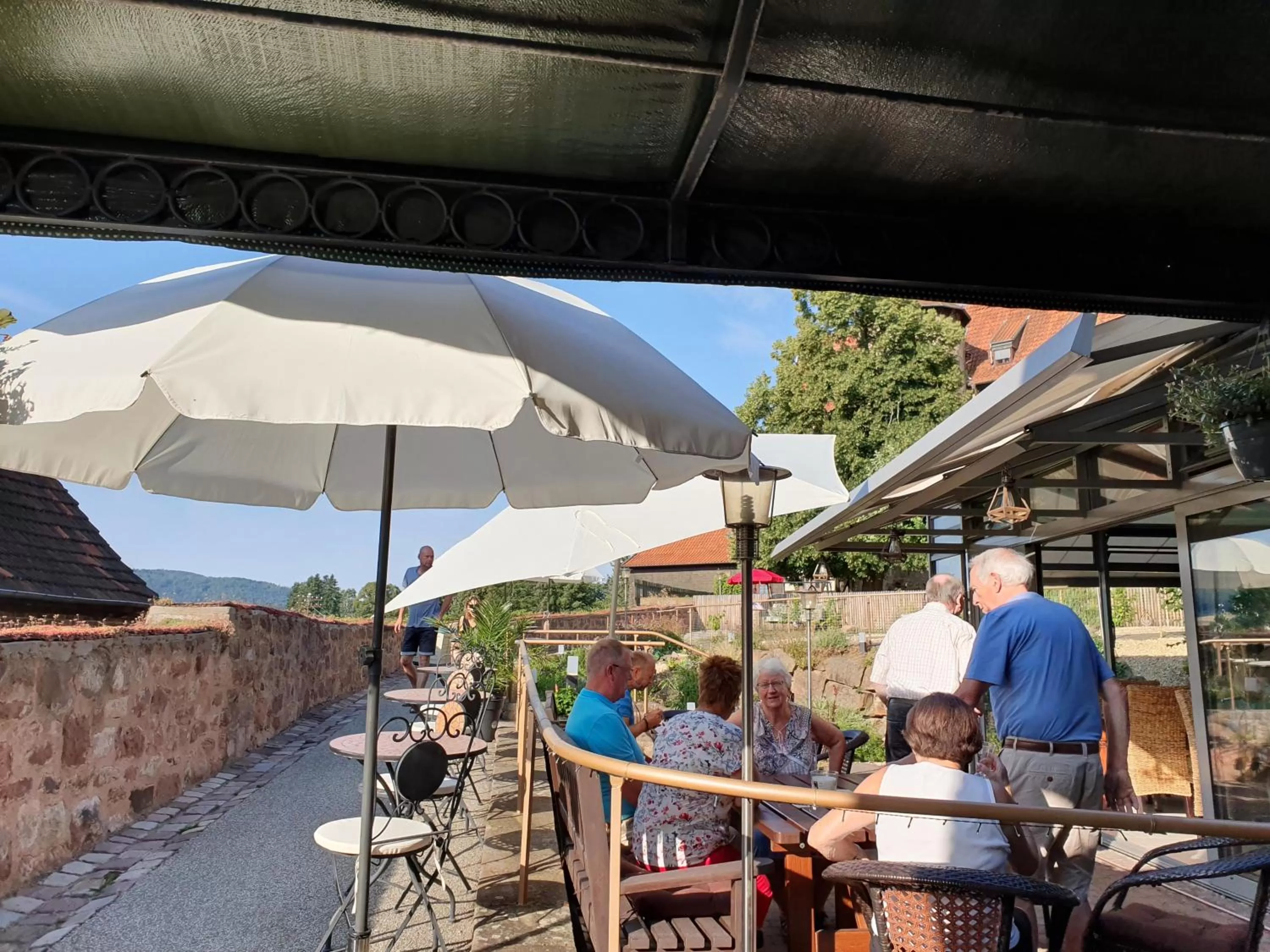 Patio in Hotel & Café Schachtenburg