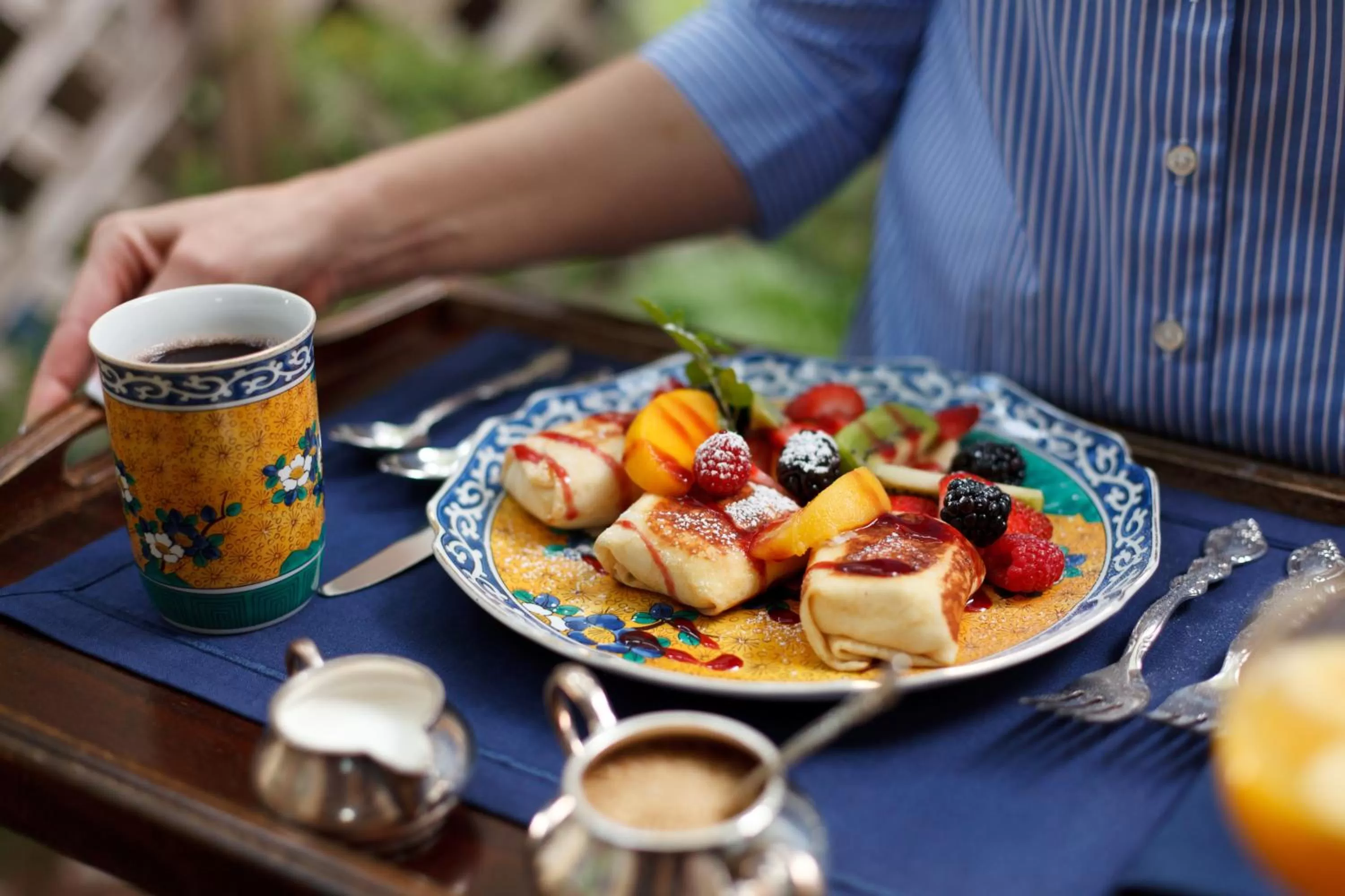 Food in Old Monterey Inn