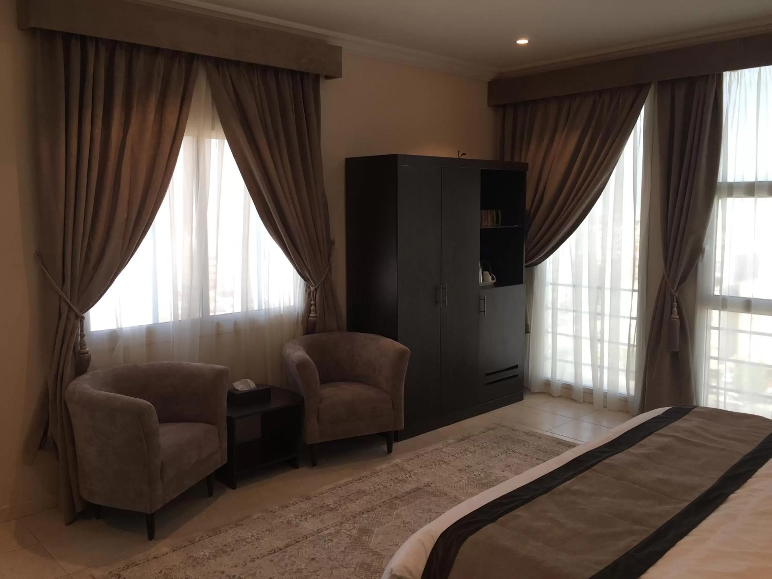 Seating Area in Alshaheen Suites