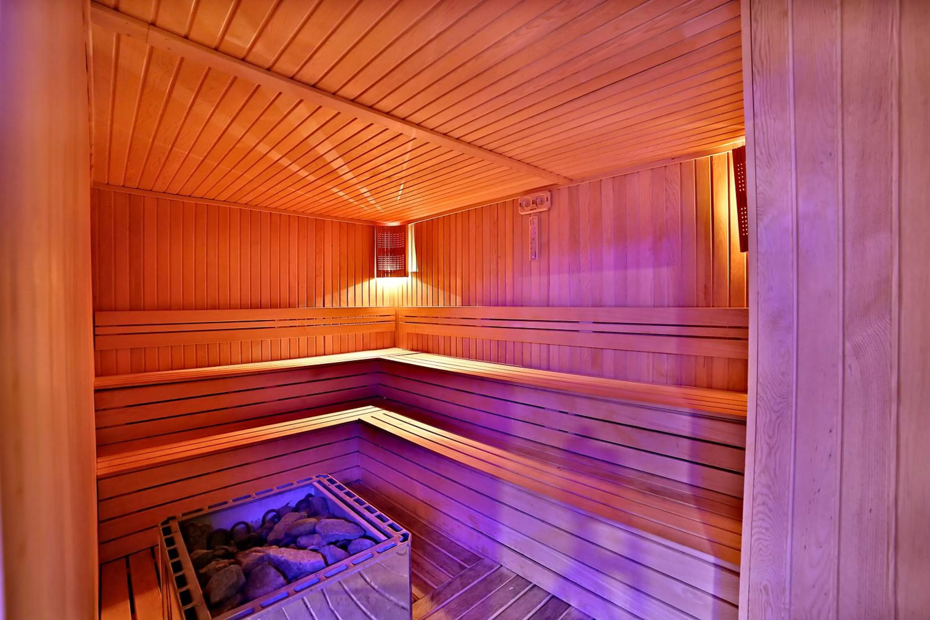 Sauna in Lady Diana Hotel