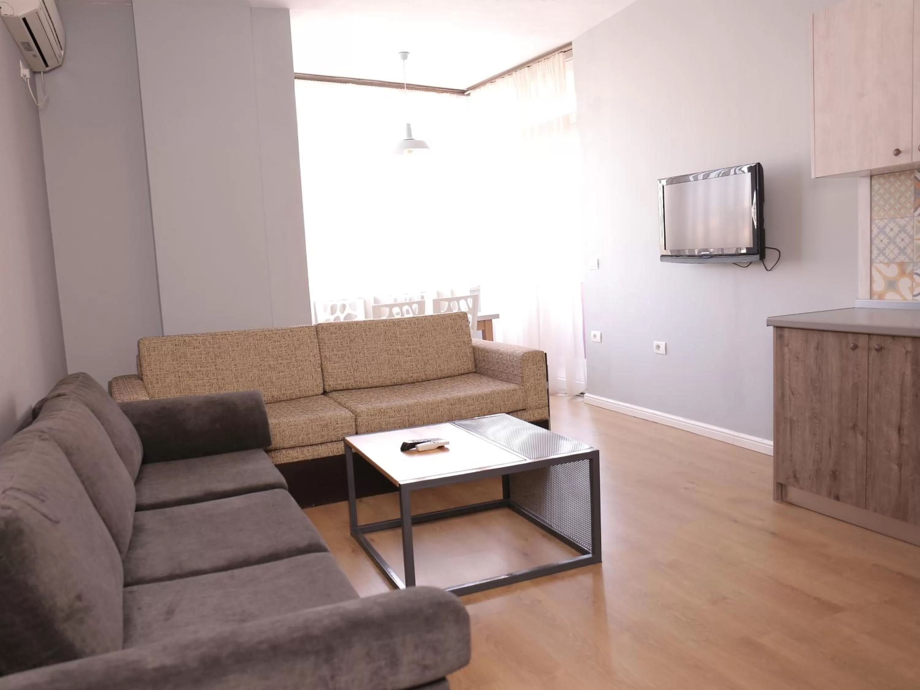 Bed in Oda Hotel Tirana