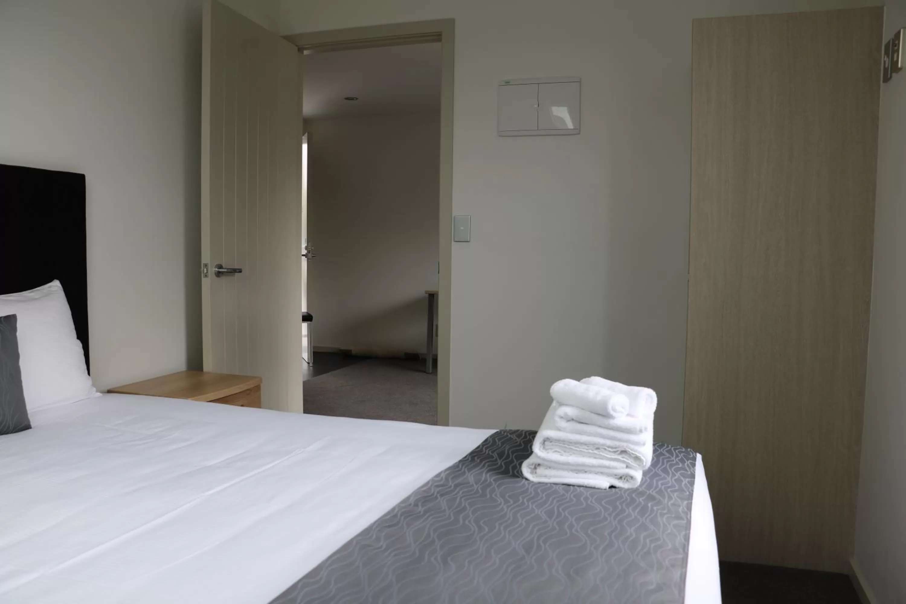 Bed in MCM Motel Christchurch