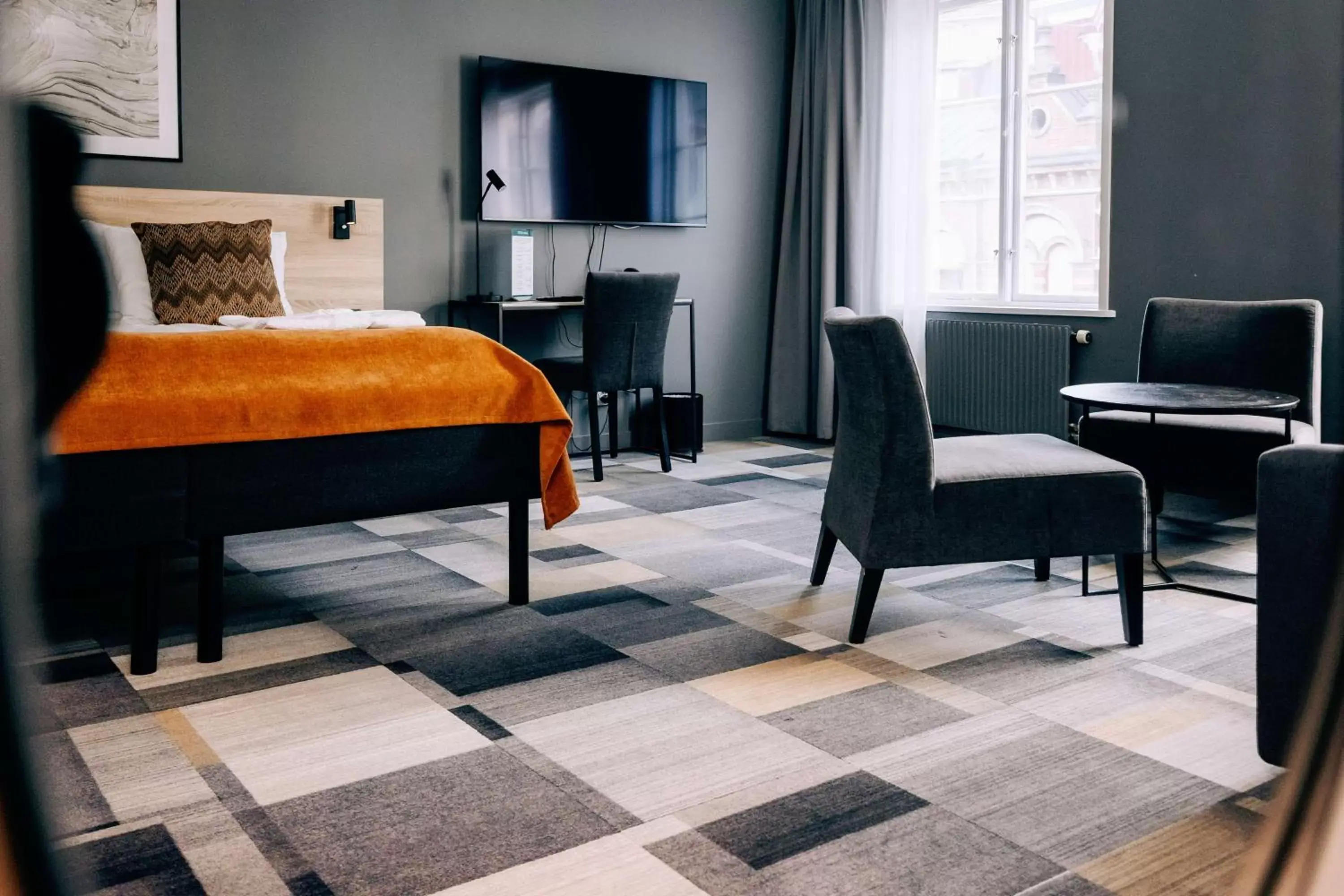 Deluxe King Room with Sofa Bed - Non-Smoking in Best Western Plus JA Hotel Karlskrona Deluxe King Room with Sofa Bed - Non-Smoking in Best Western Plus JA Hotel Karlskrona