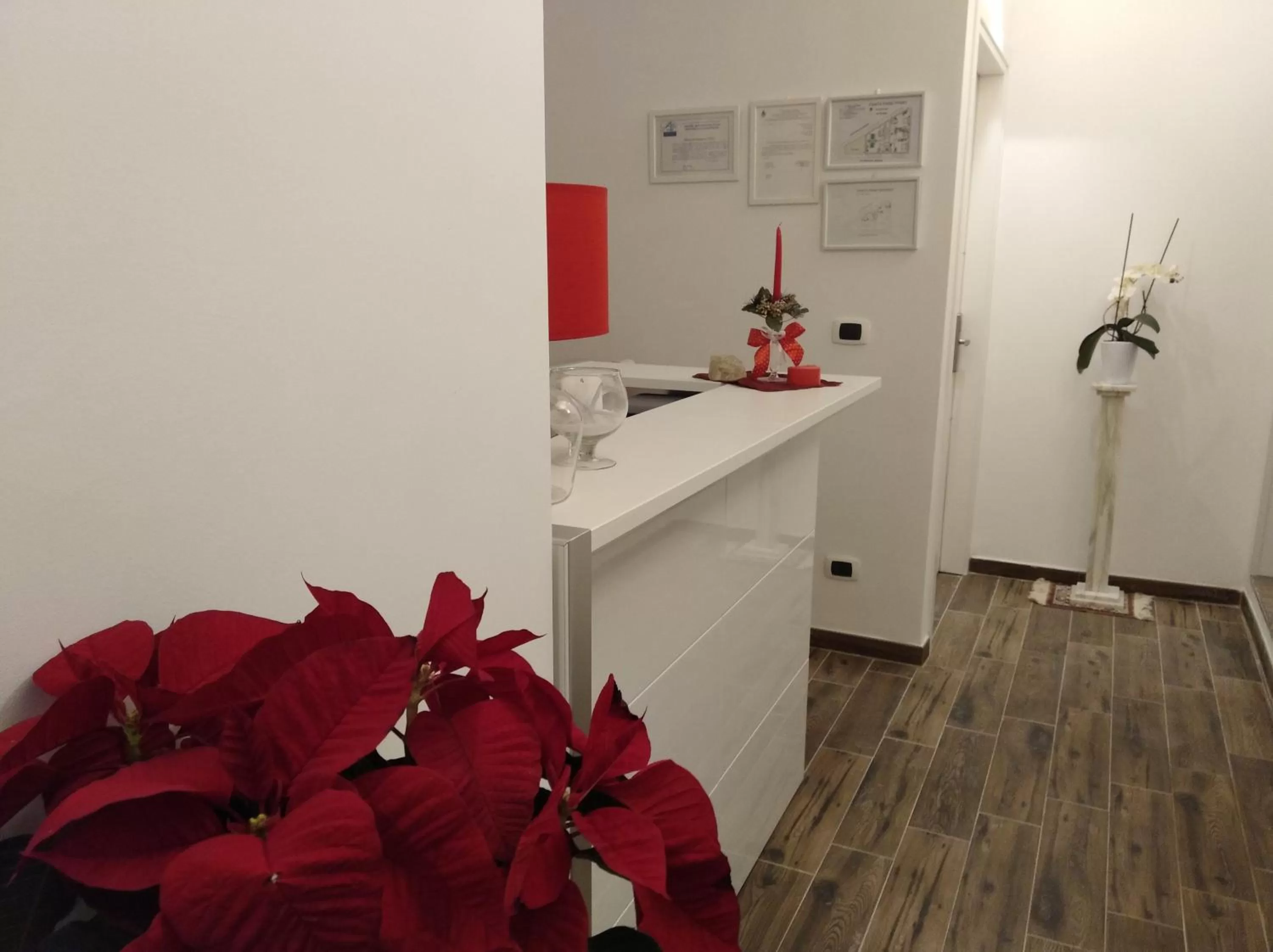 Lobby or reception in DomuS al Corso B&B