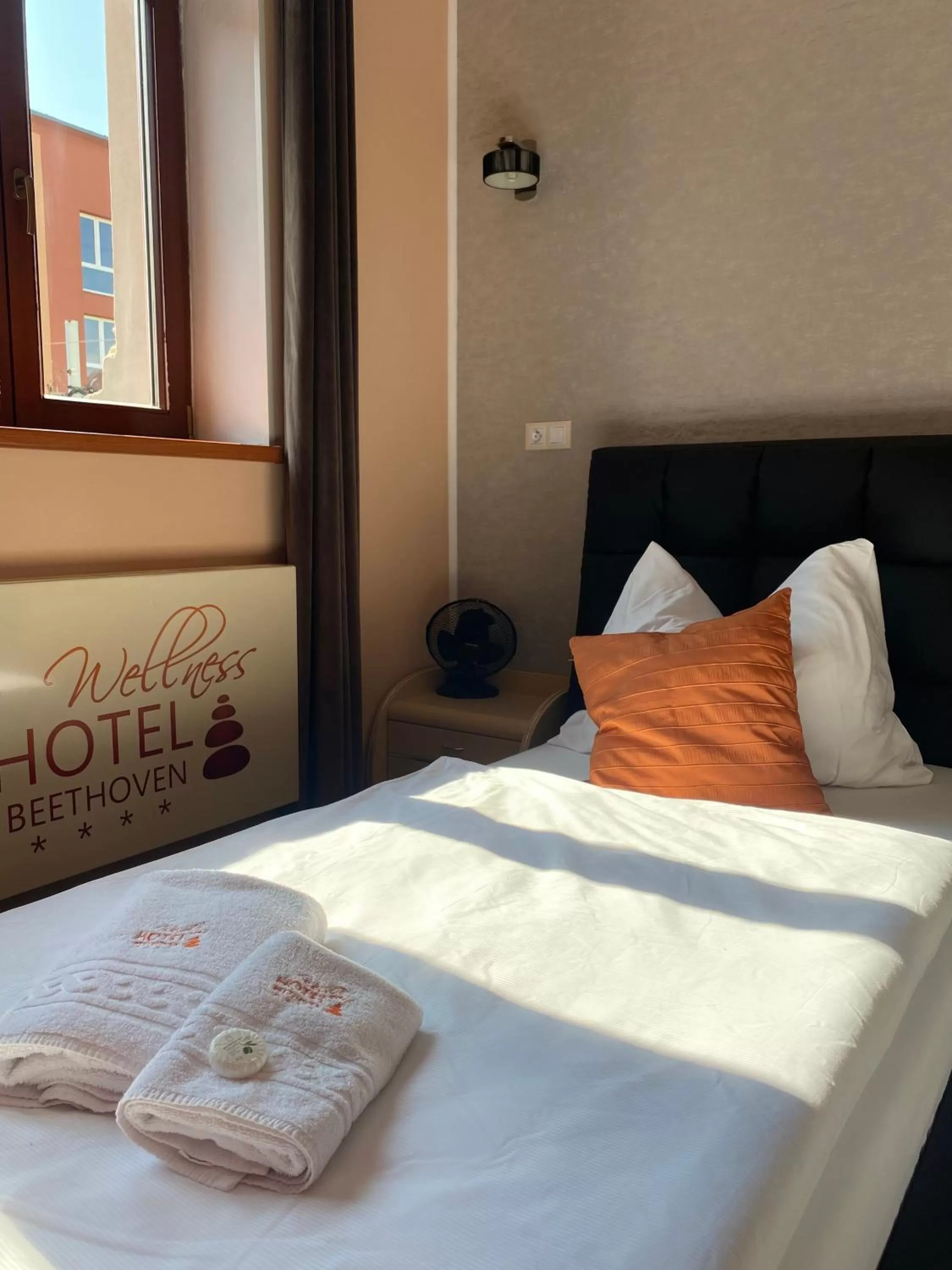 Bed in Wellness Hotel Beethoven