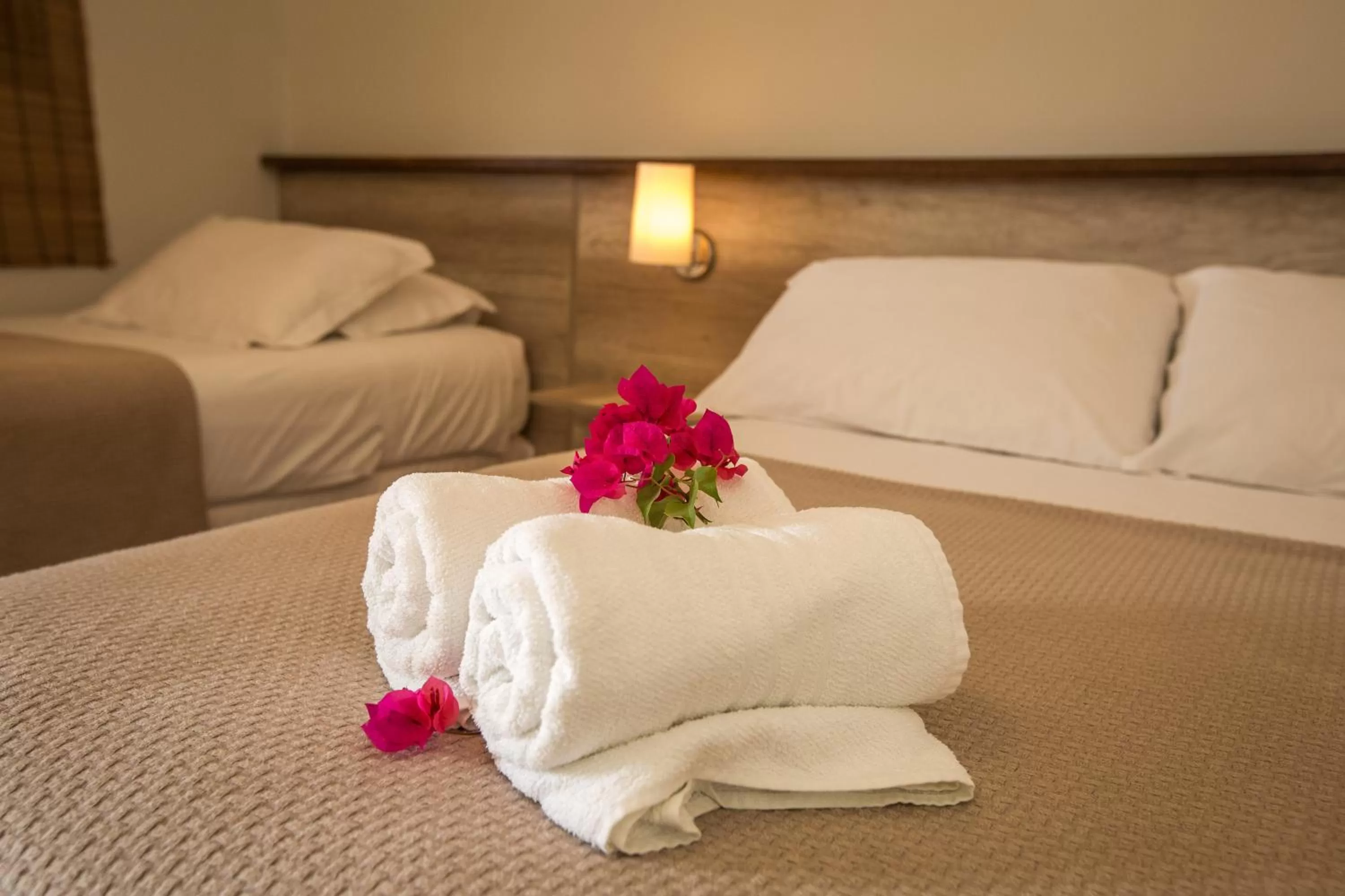 Bed in Pousada Vento Sul