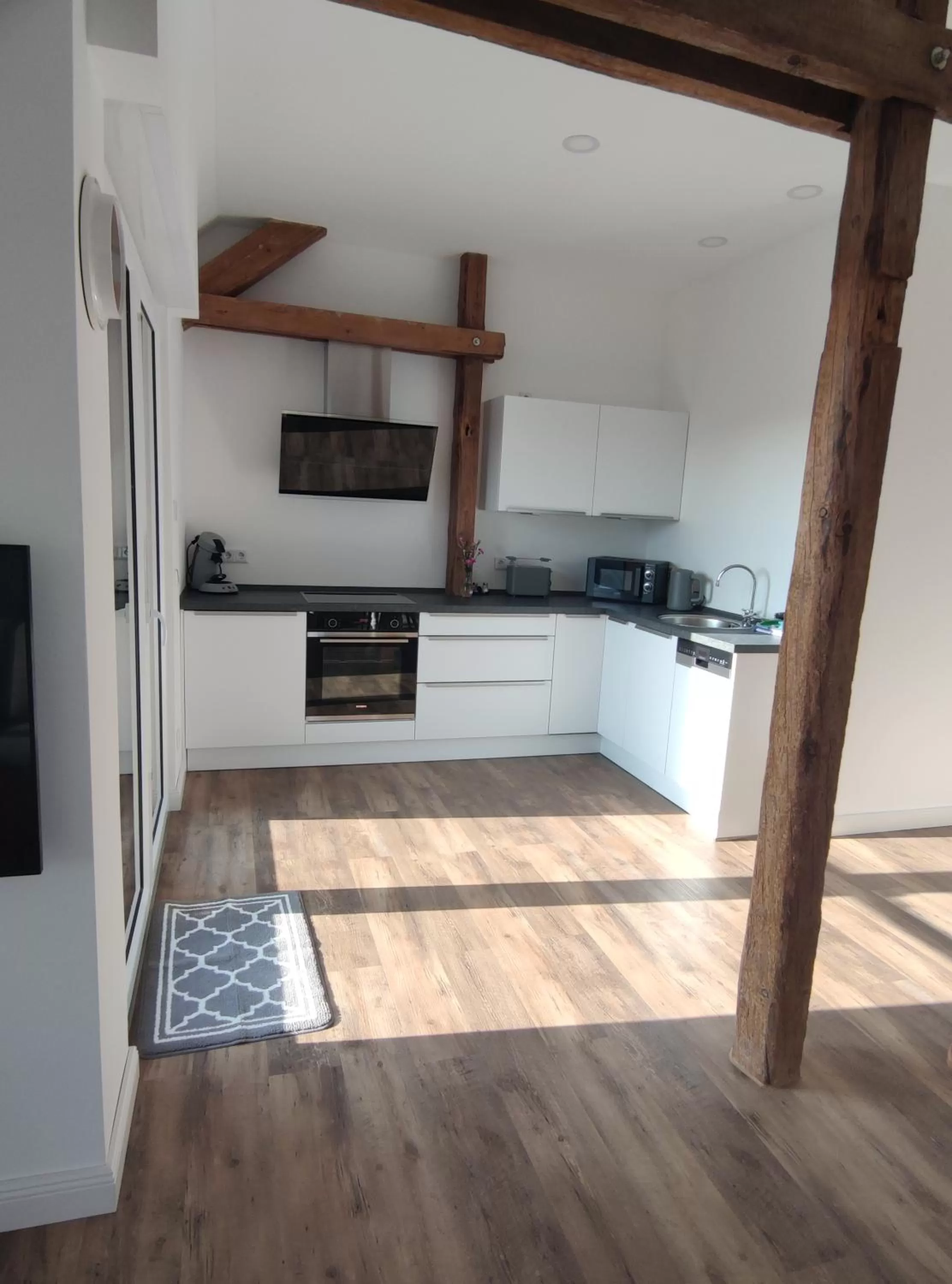 Kitchen or kitchenette in Landapartments Smitmans