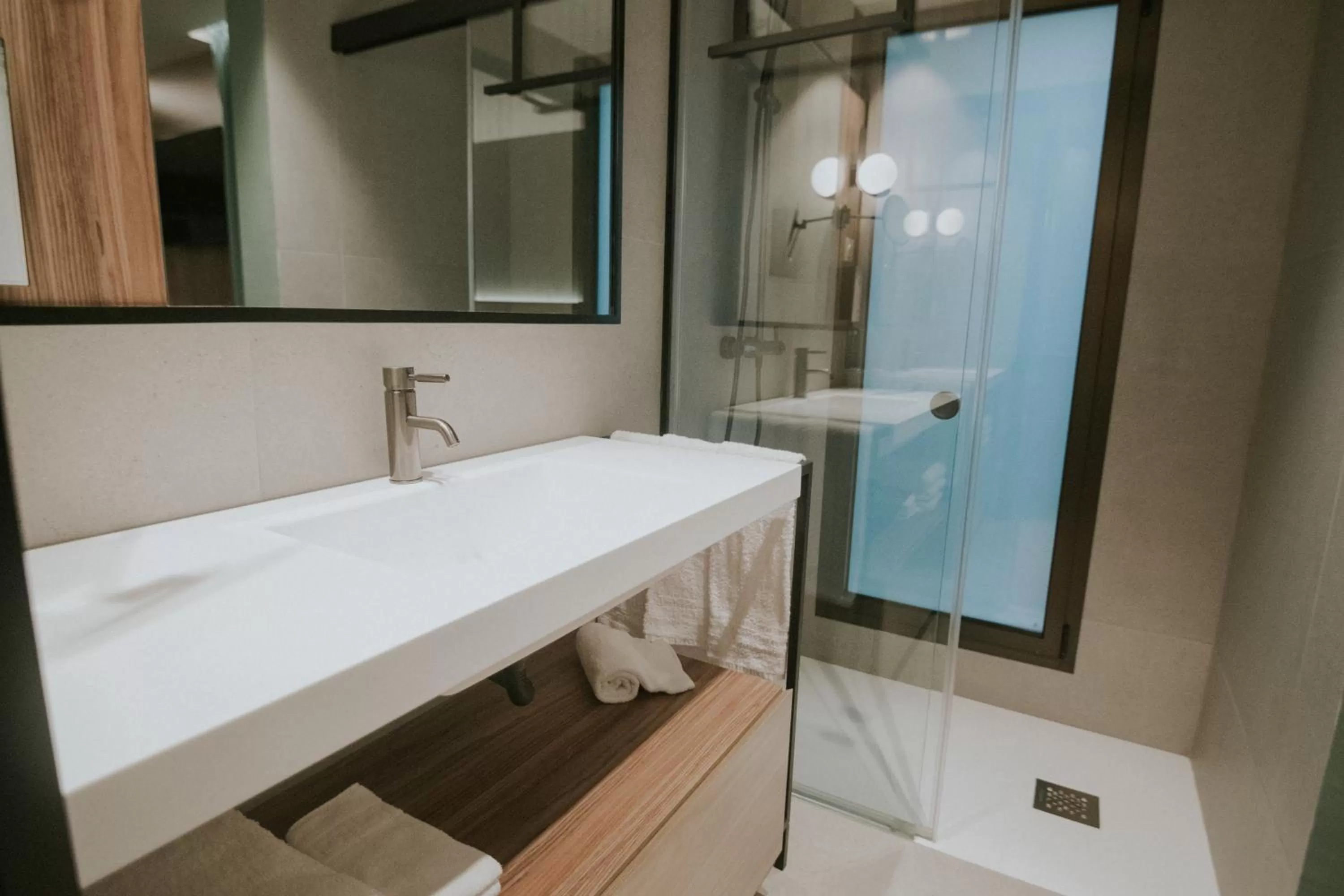 Bathroom in Catalina Plaza Hotel Sostenible