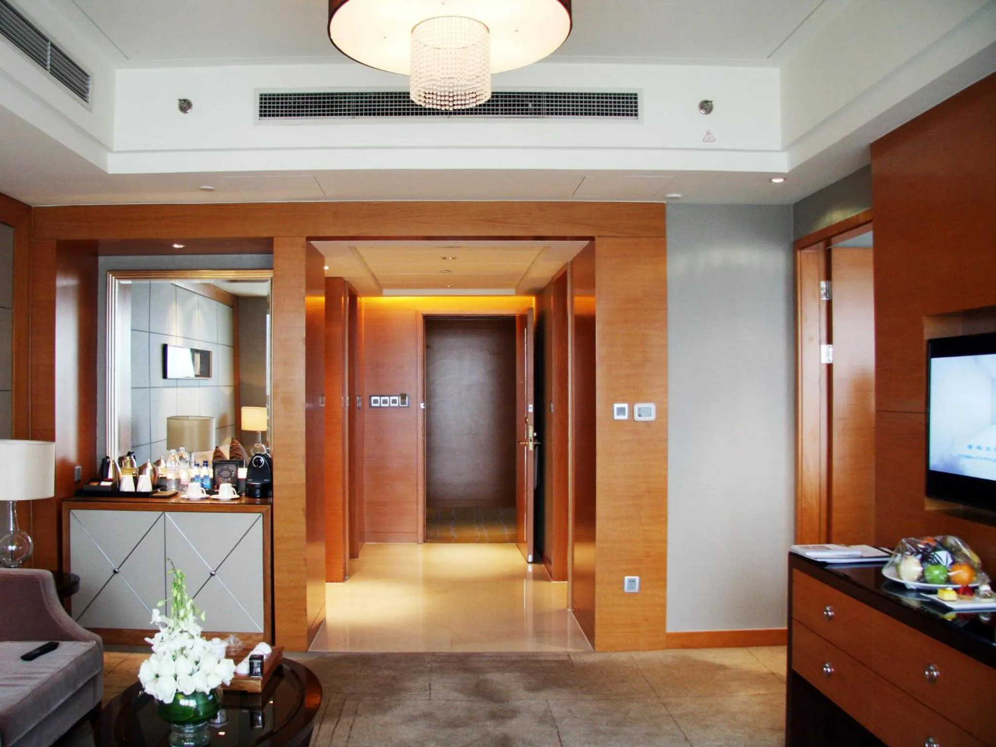 Living room in Wanda Realm Beijing