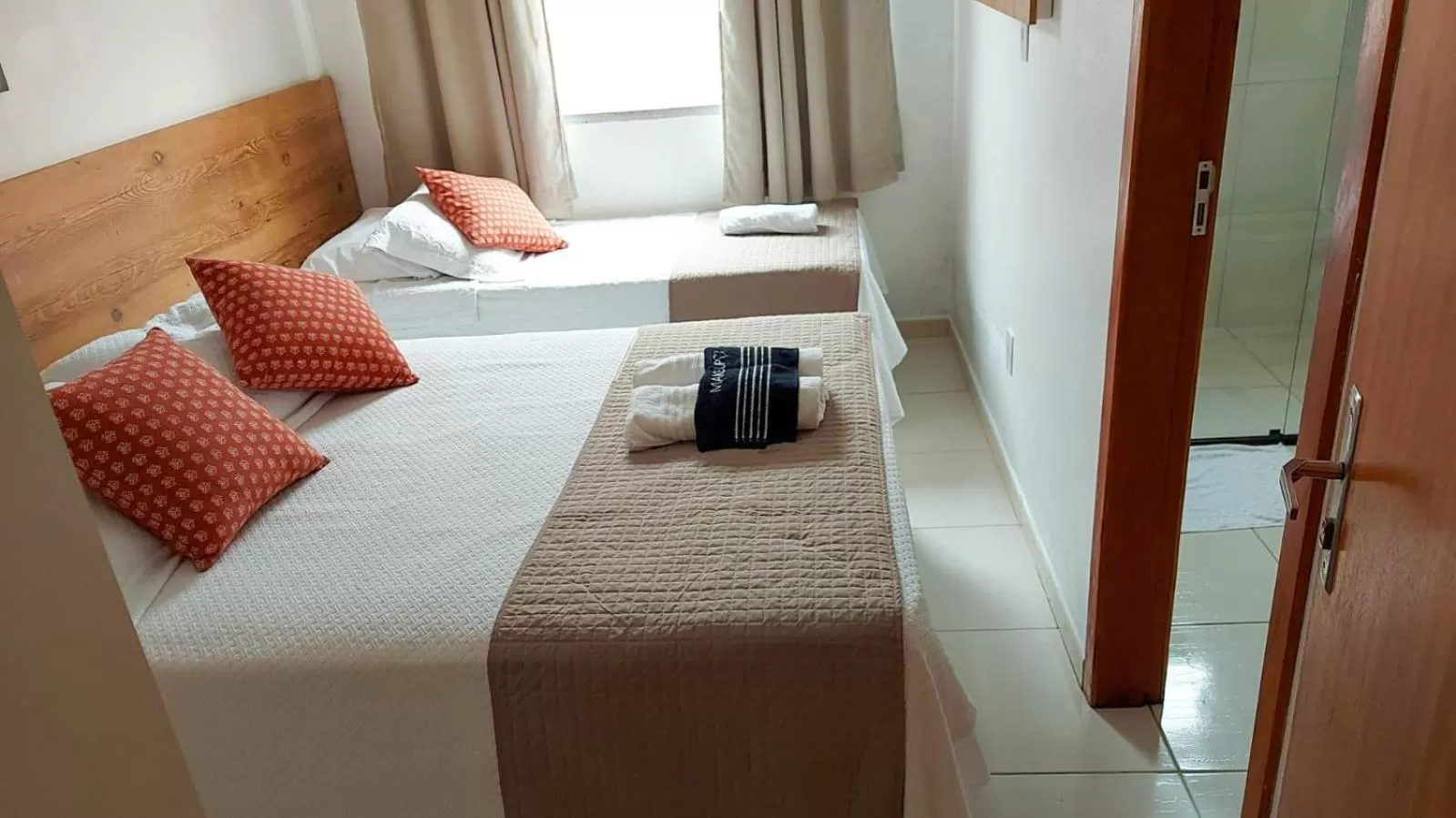 Bed in Pousada Villa D'Ouro