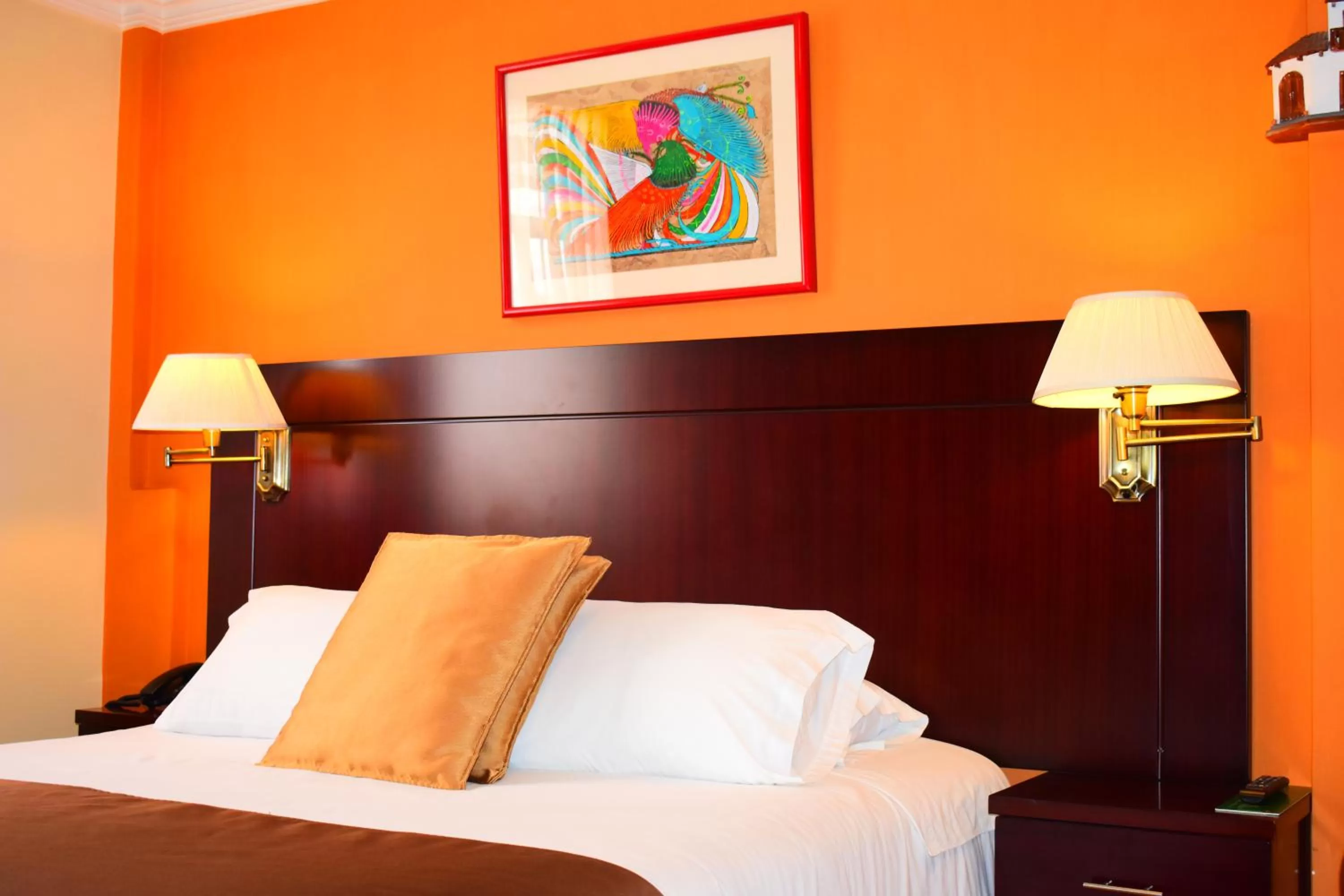 Bedroom, Bed in Hotel Endamo