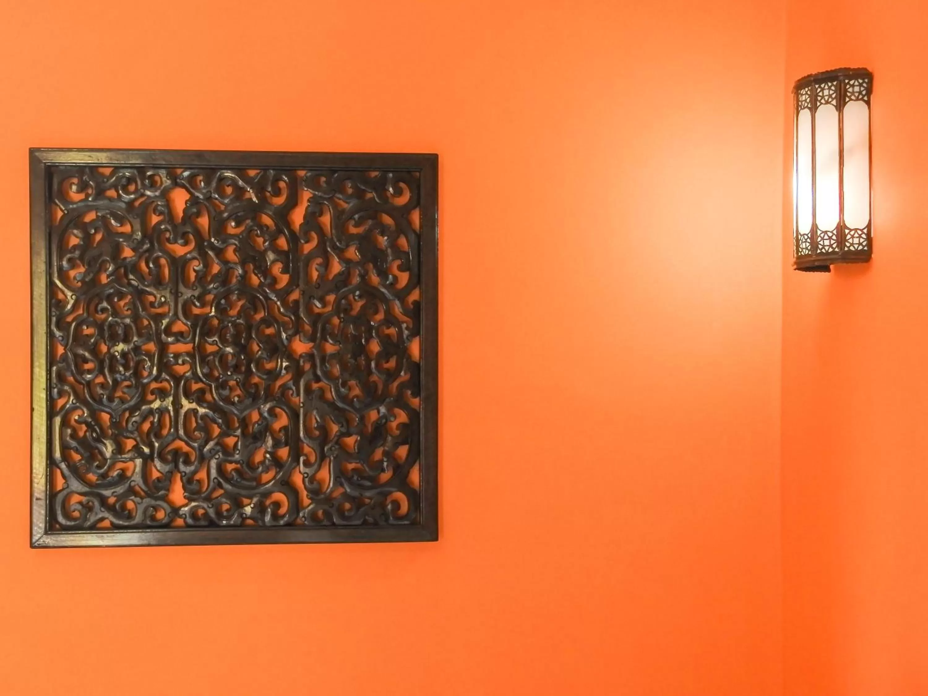 Decorative detail, TV/Entertainment Center in Le Bleu House