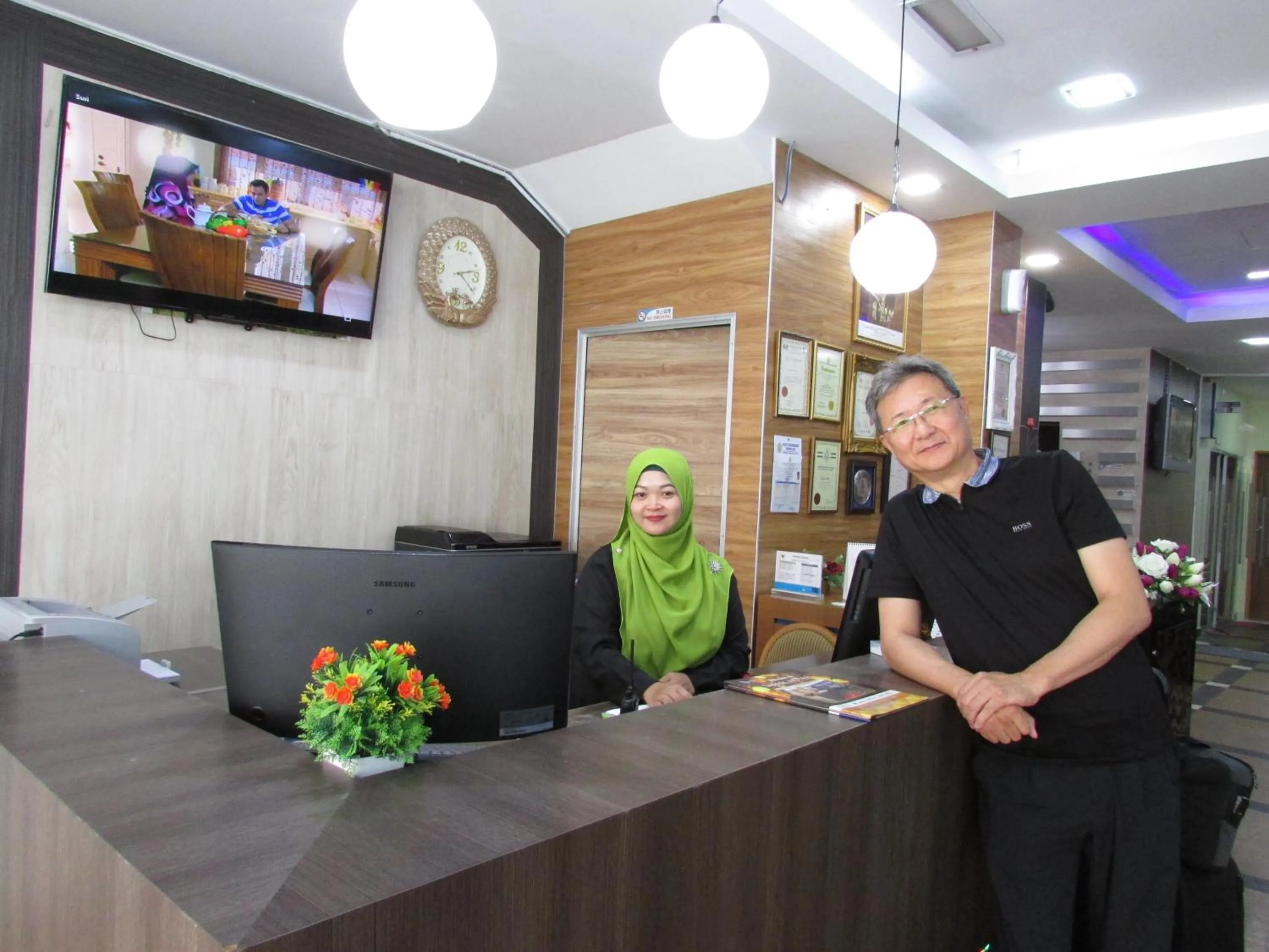 Lobby or reception in Safari Hotel