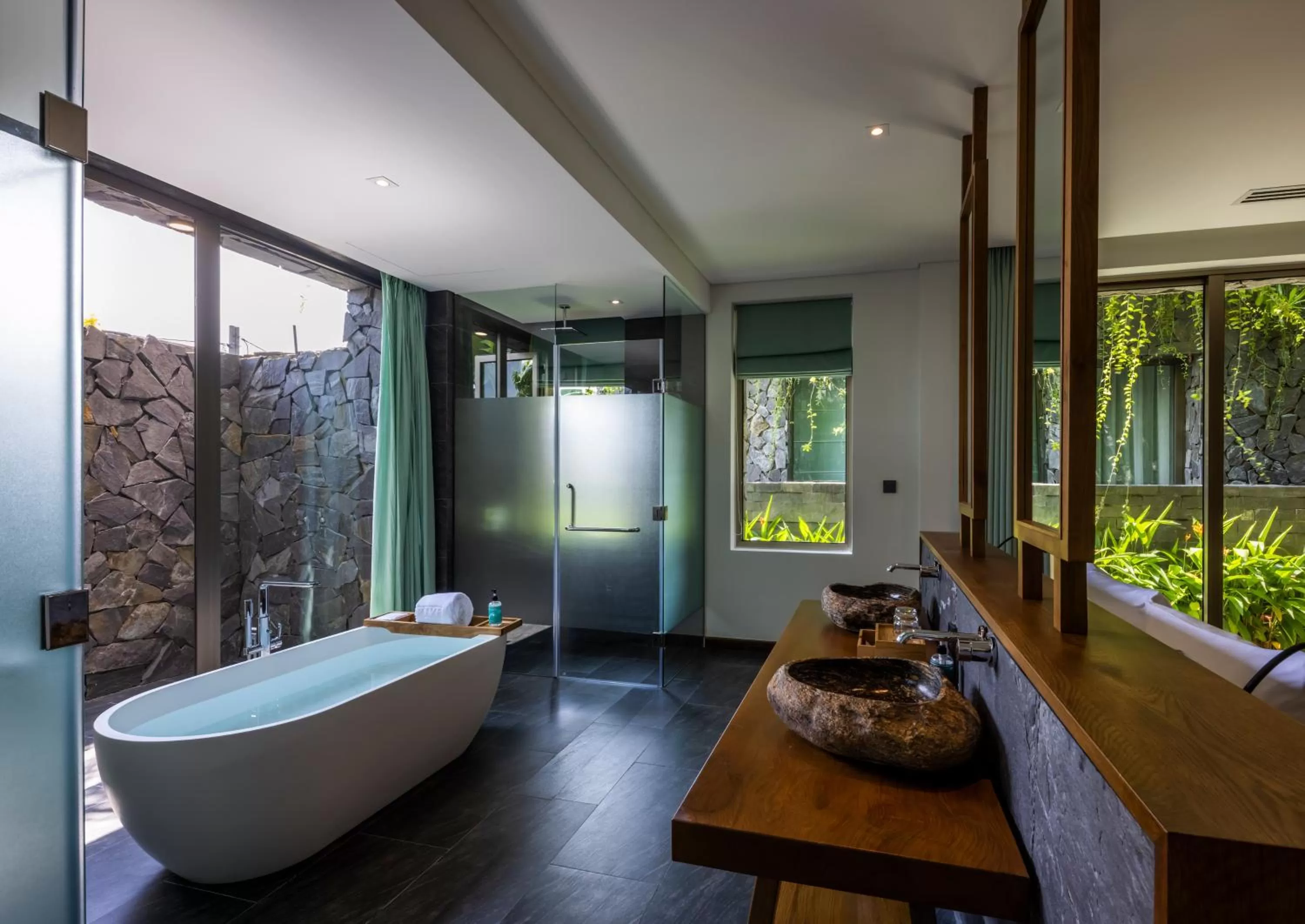 Bathroom in Bellerive Hoi An Resort and Spa