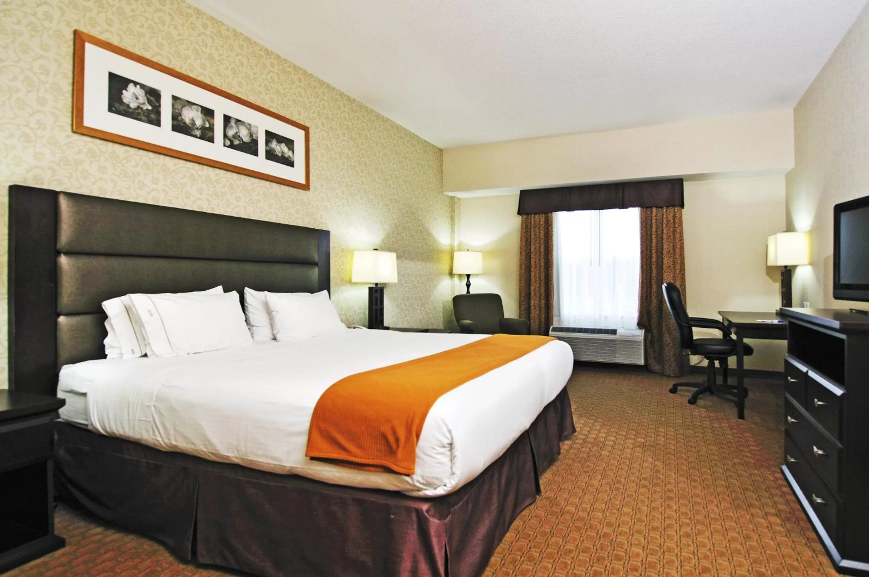 Bedroom, Bed in Holiday Inn Express Hotel & Suites Ottawa Airport by IHG
