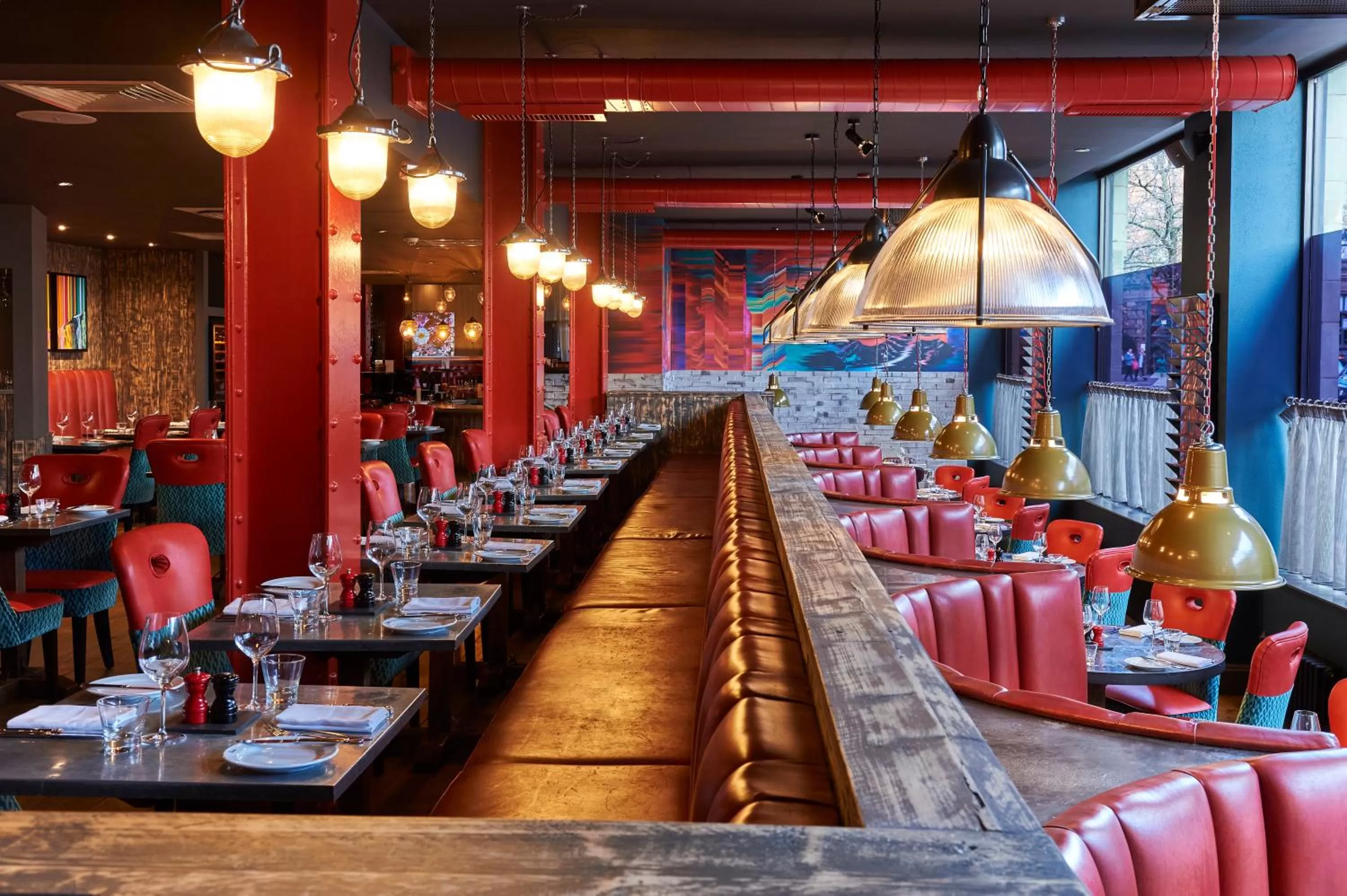 Restaurant/places to eat in Malmaison Manchester