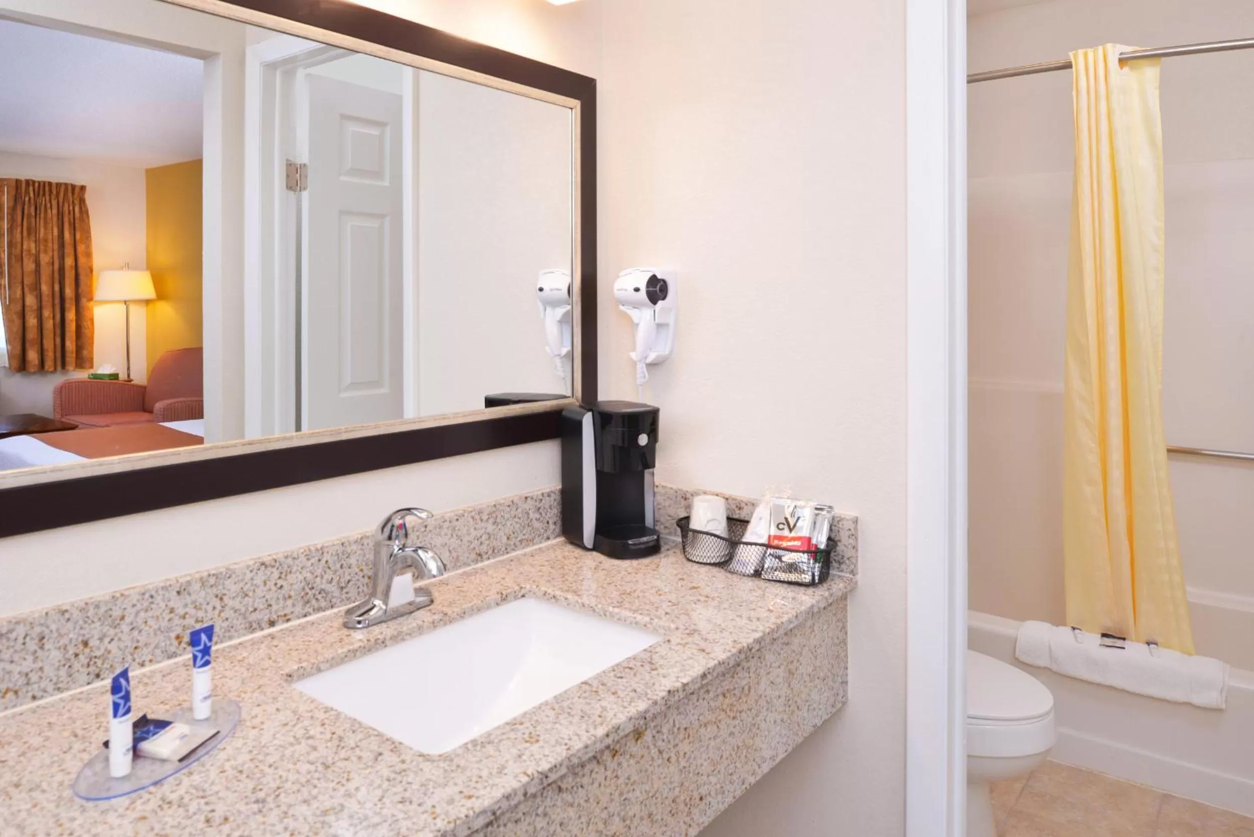 Bathroom in Americas Best Value Inn Plattsburgh